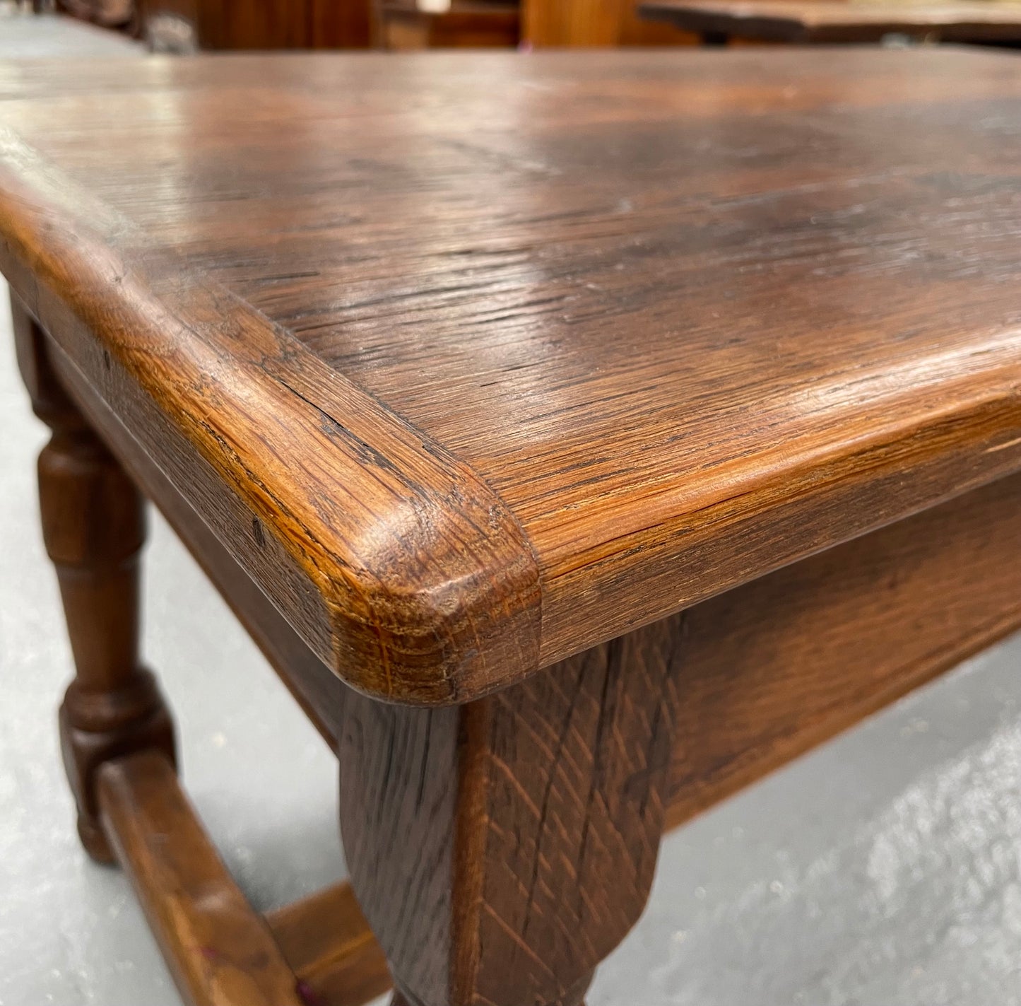 Rustic Reclaimed French Oak Coffee Table