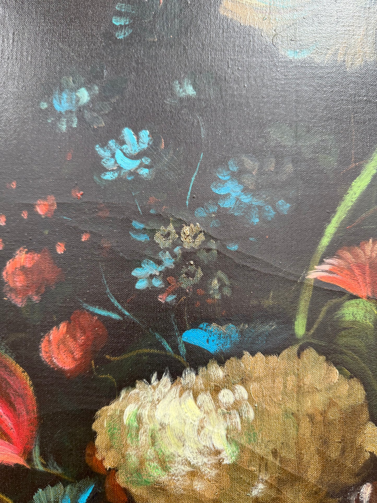 Beautiful Dutch Style Floral oil painting