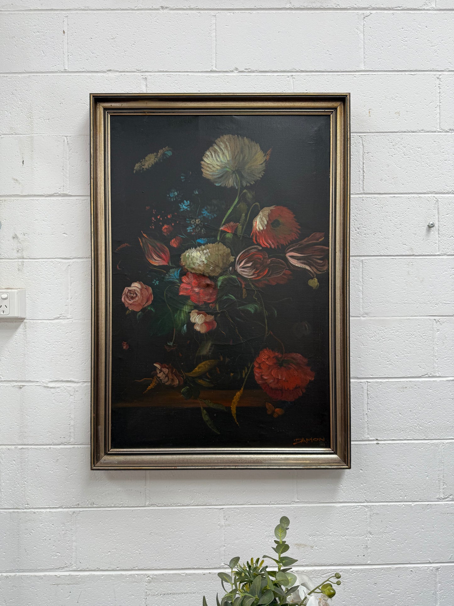 Beautiful Dutch Style Floral oil painting