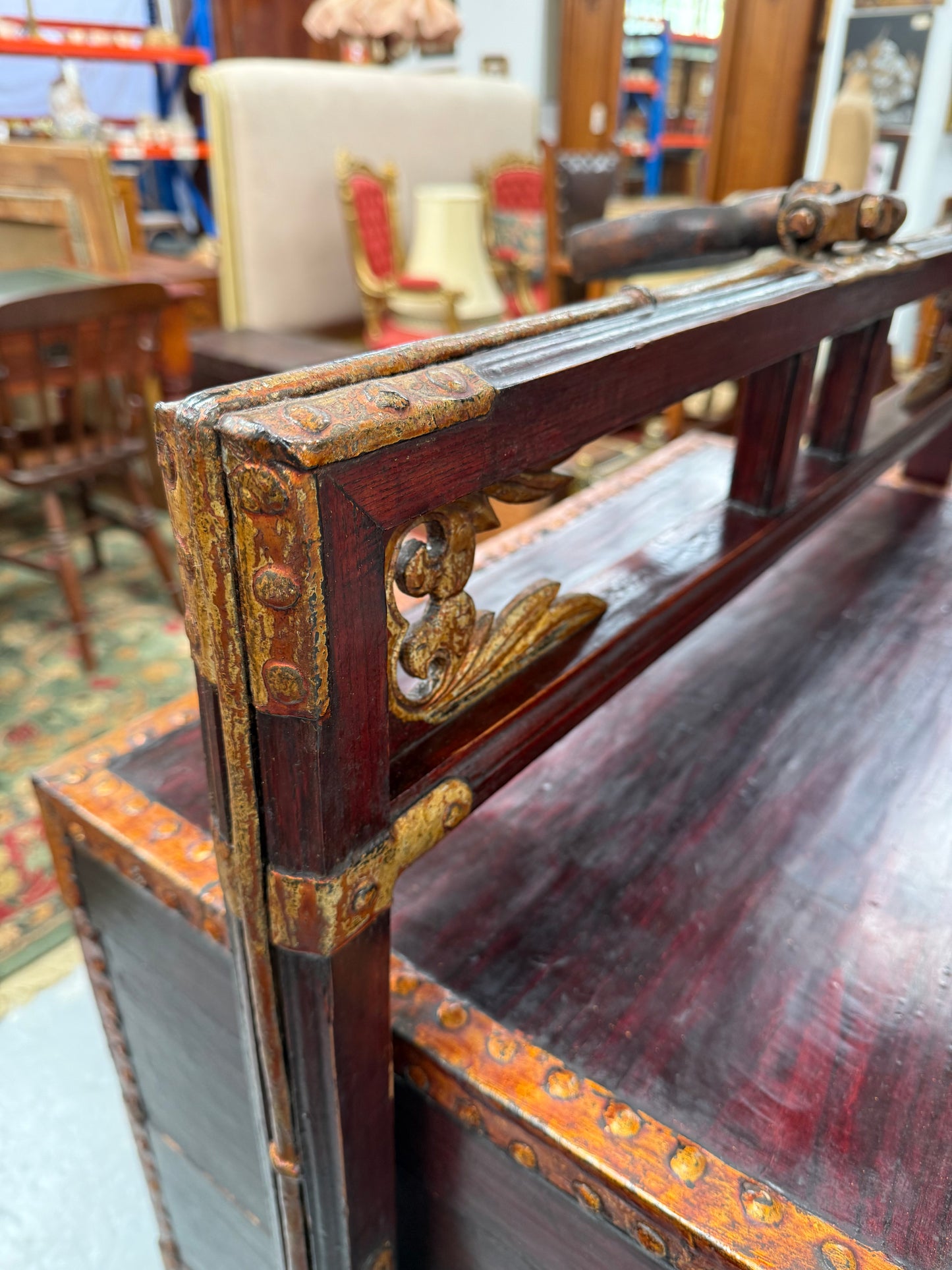 Antique Chinese Wedding Dowry Marraige Chest