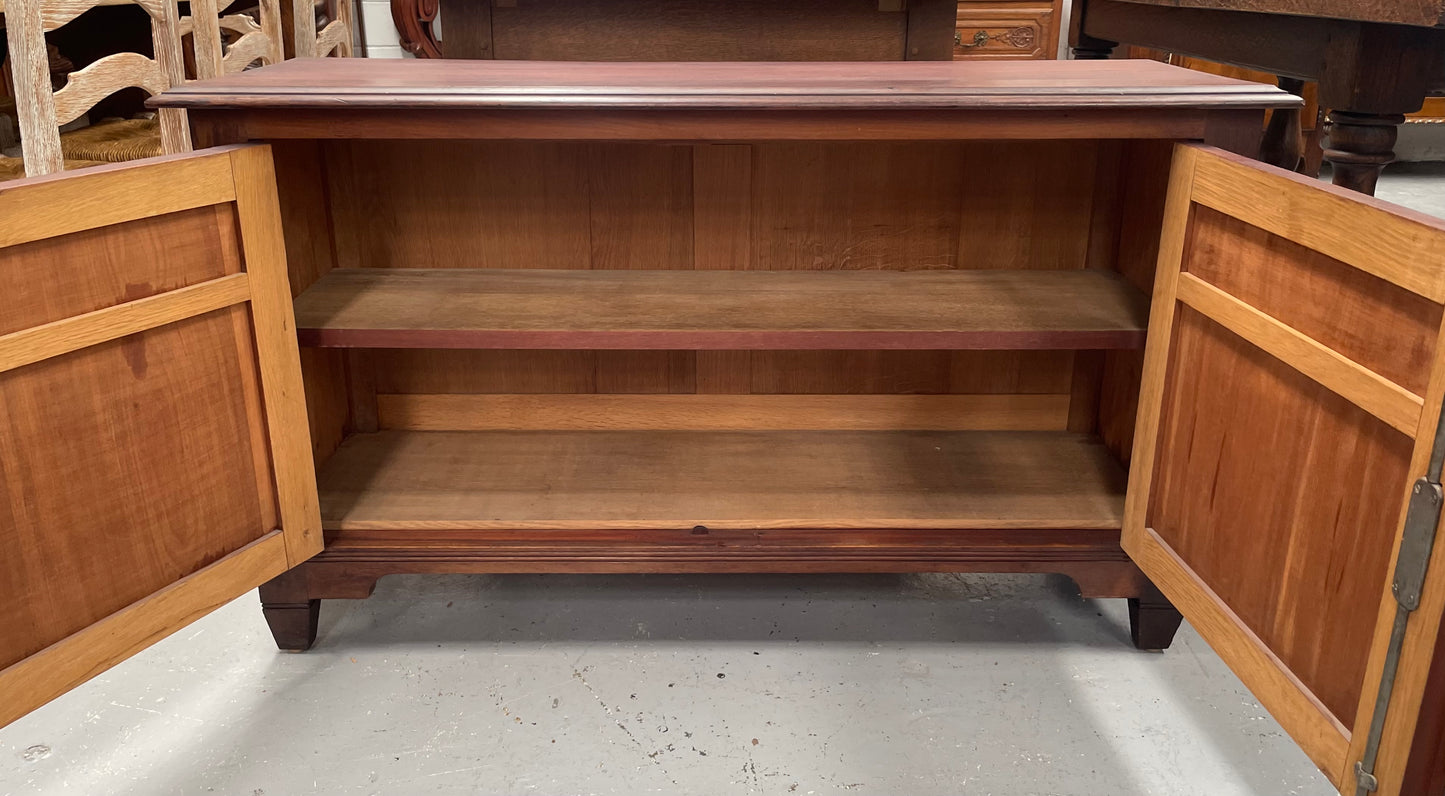 Arts & Crafts French Walnut Cabinet