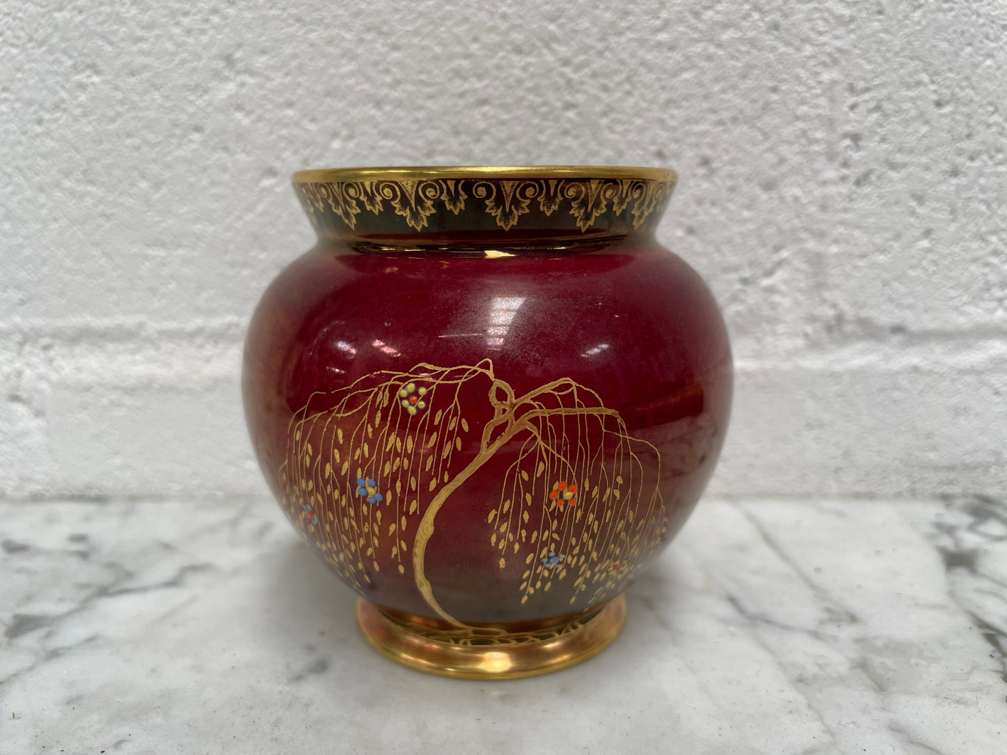 Carlton Ware Rouge Royale Bird Of Paradise