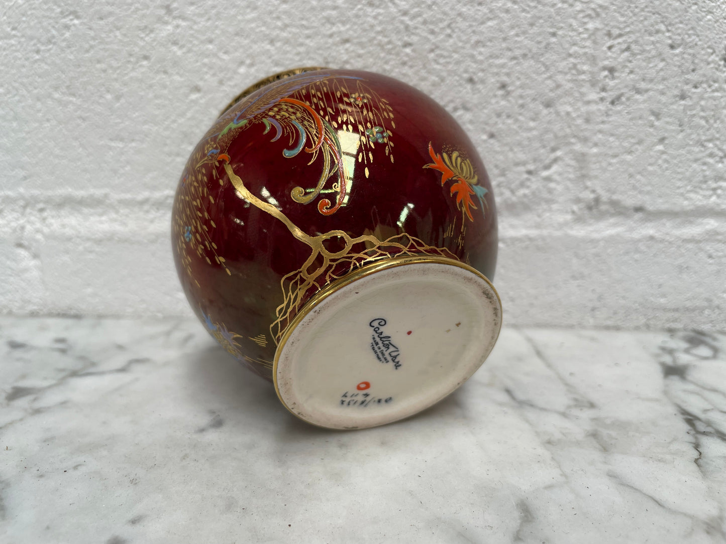 Carlton Ware Rouge Royale Bird Of Paradise