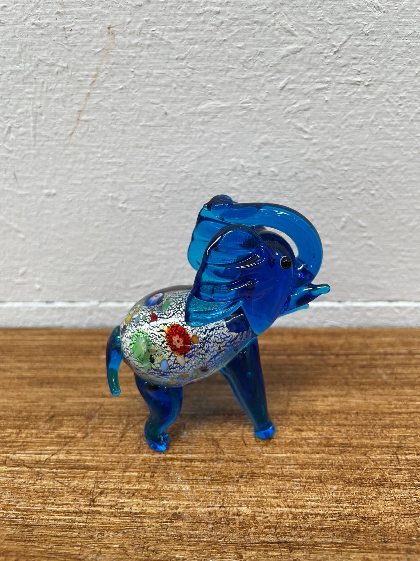 Vintage Murano Glass Elephant Figure