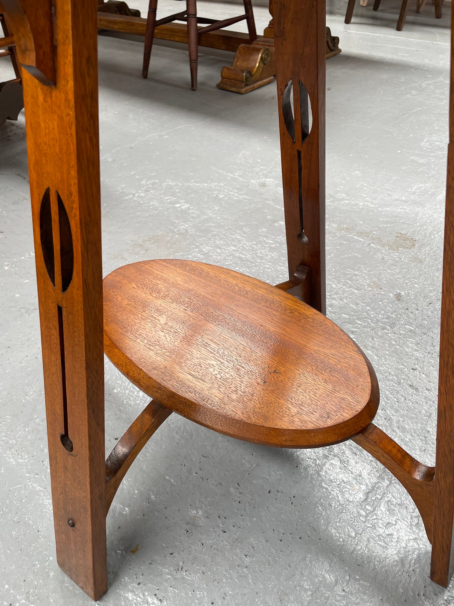 Rare Early Australian Blackwood Arts & Crafts Side Table
