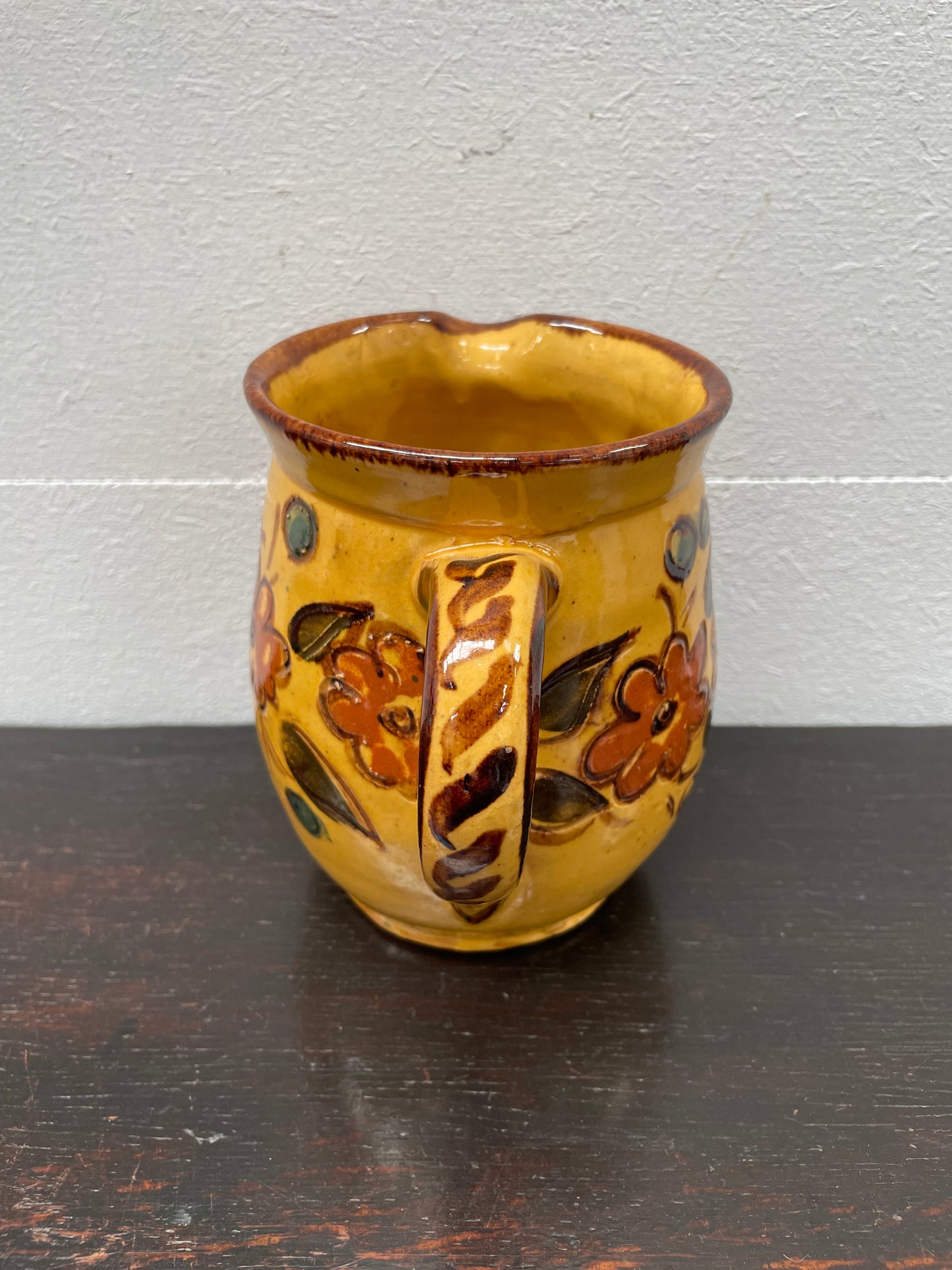 Antique French Majolica Jug