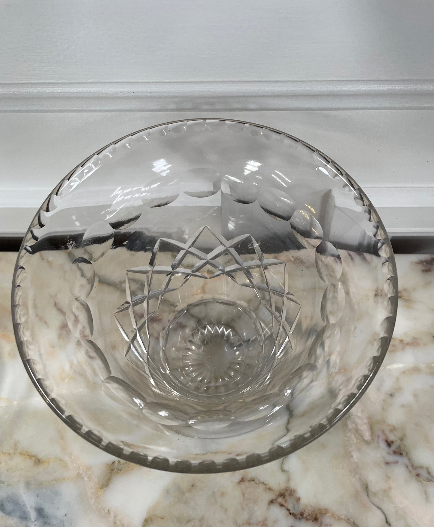 Beautiful Hand Cut Crystal Vase