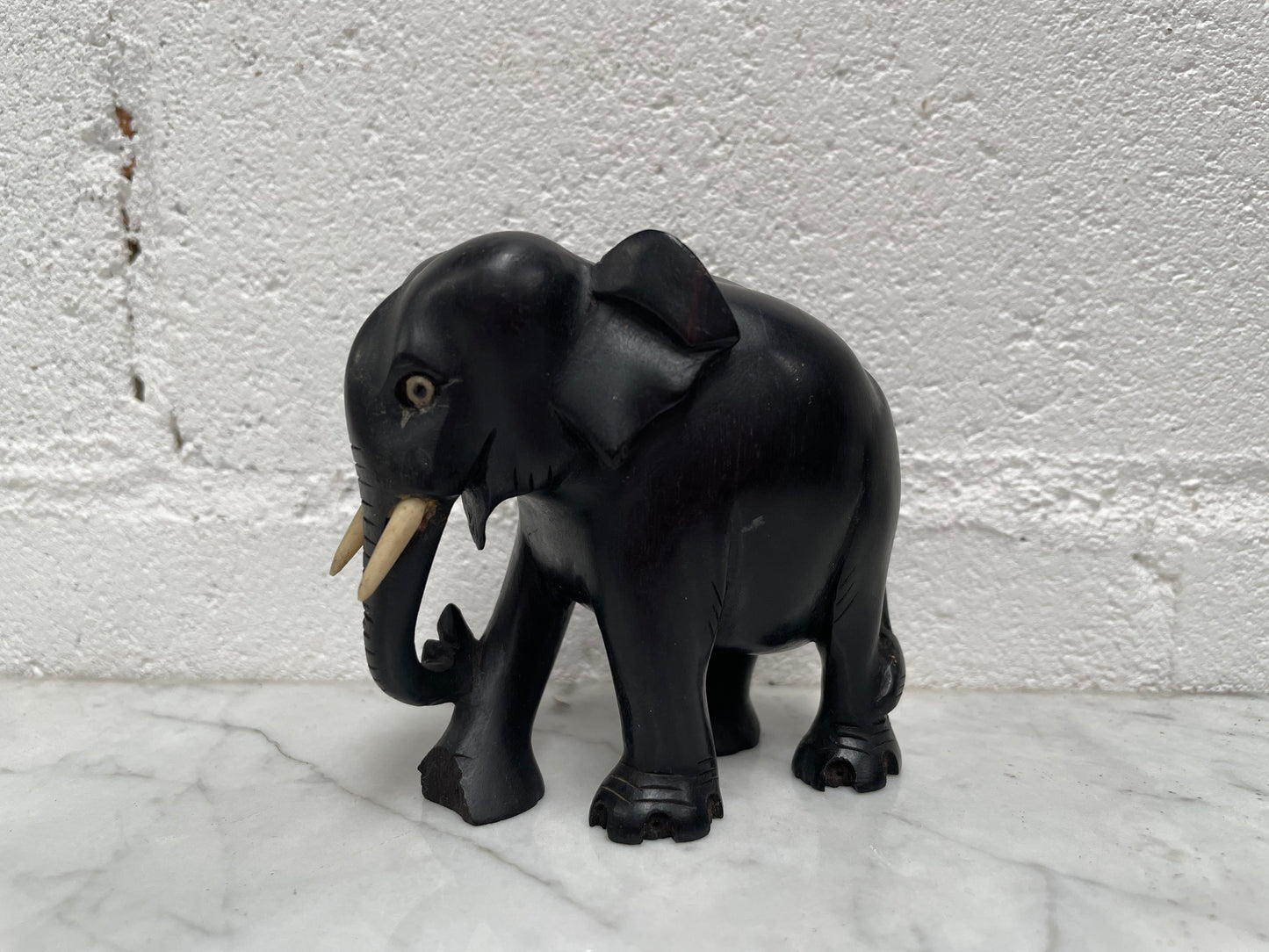Beautiful Vintage Ebony Elephant