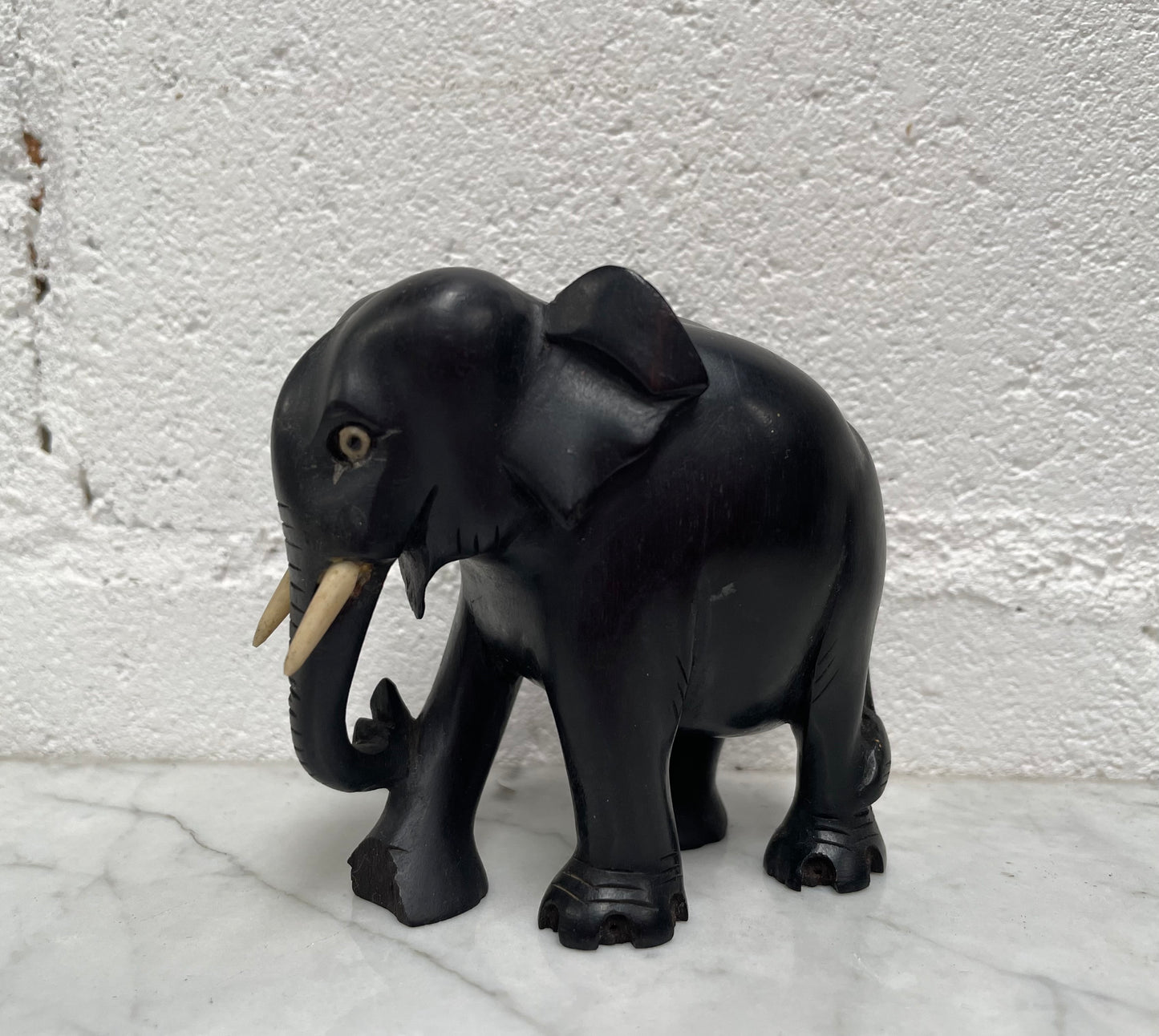 Beautiful Vintage Ebony Elephant