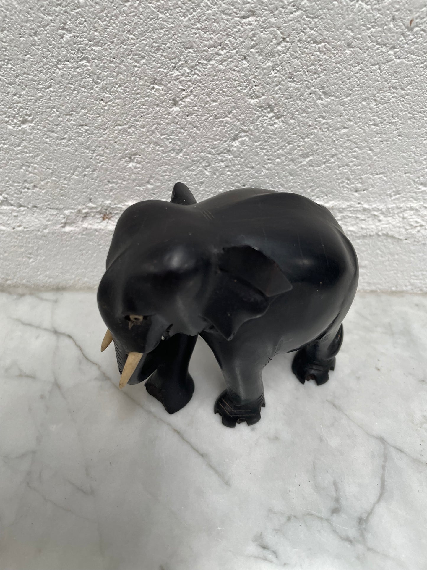 Beautiful Vintage Ebony Elephant