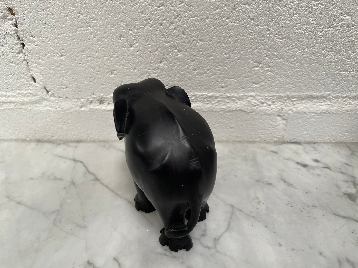 Beautiful Vintage Ebony Elephant