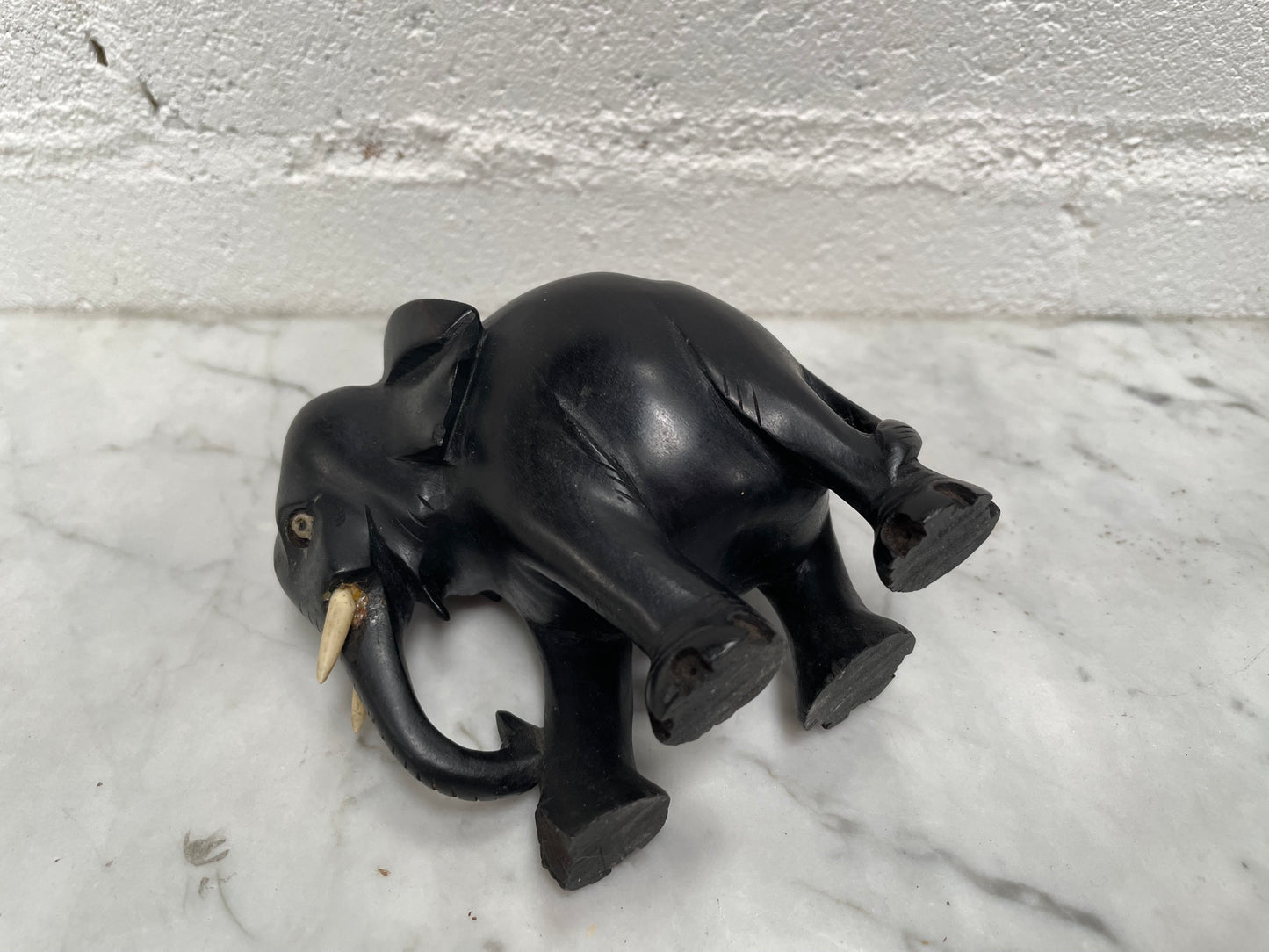 Beautiful Vintage Ebony Elephant