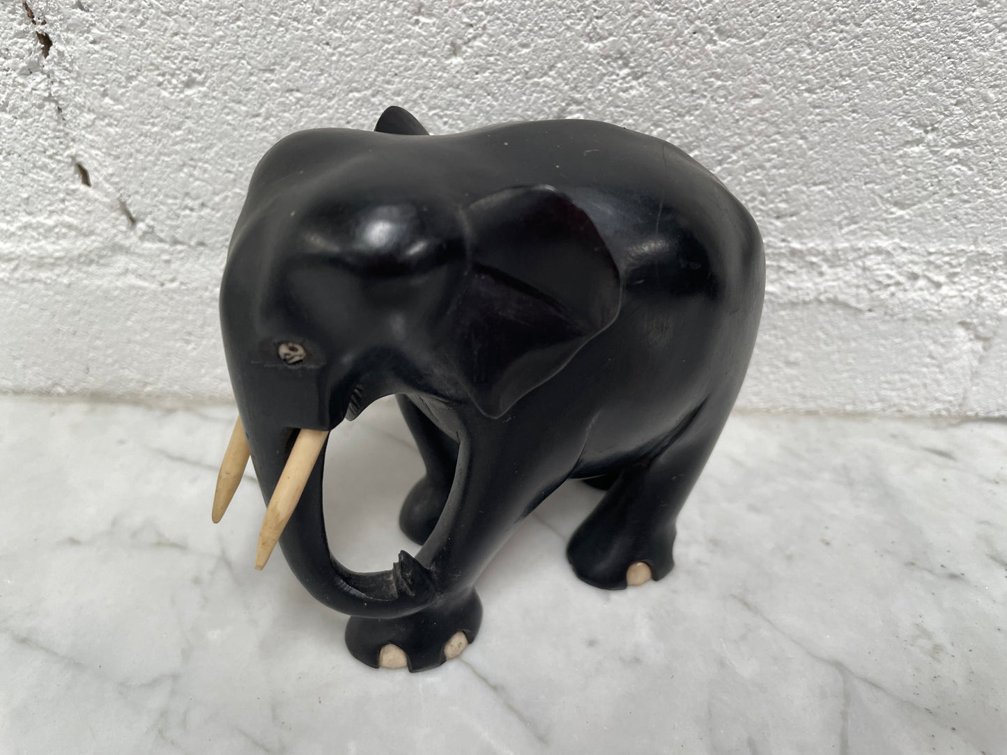 Lovely Vintage Ebony Elephant