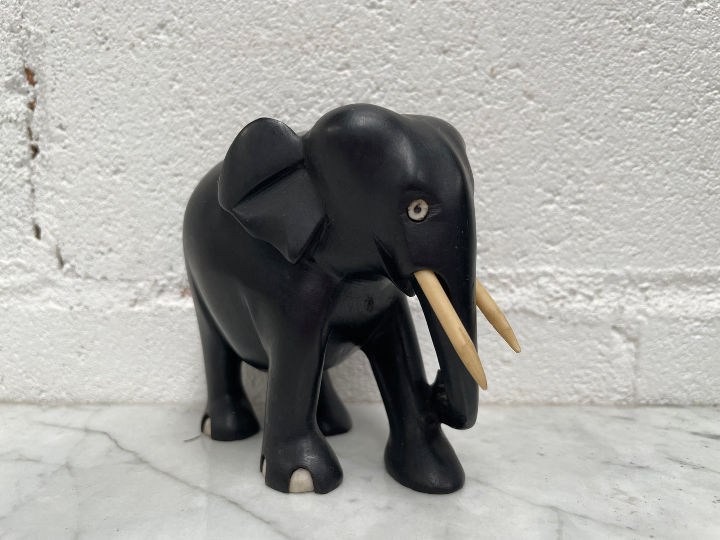 Lovely Vintage Ebony Elephant