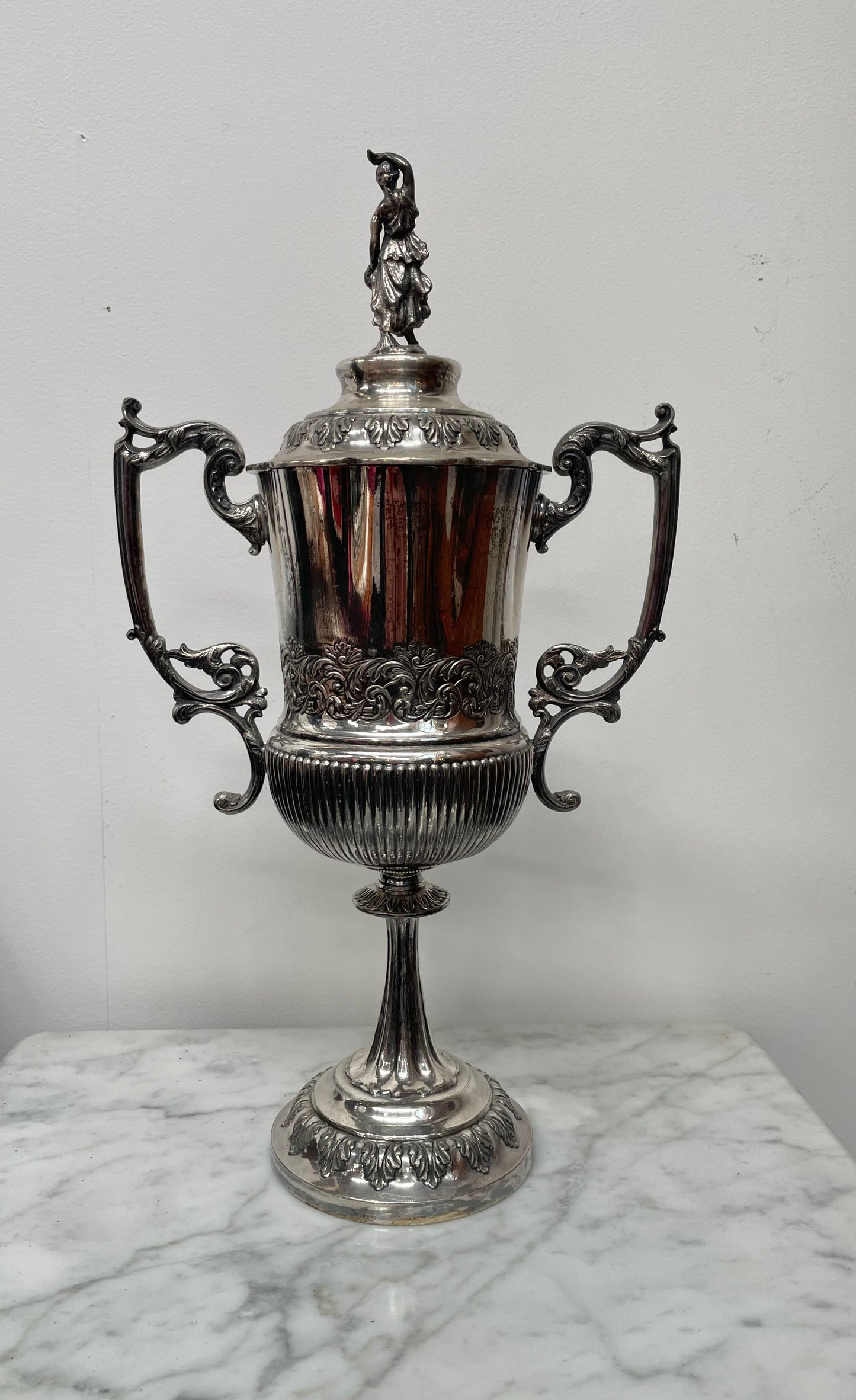 Edwardian Philip Ashberry &S ons Vase/Trophy