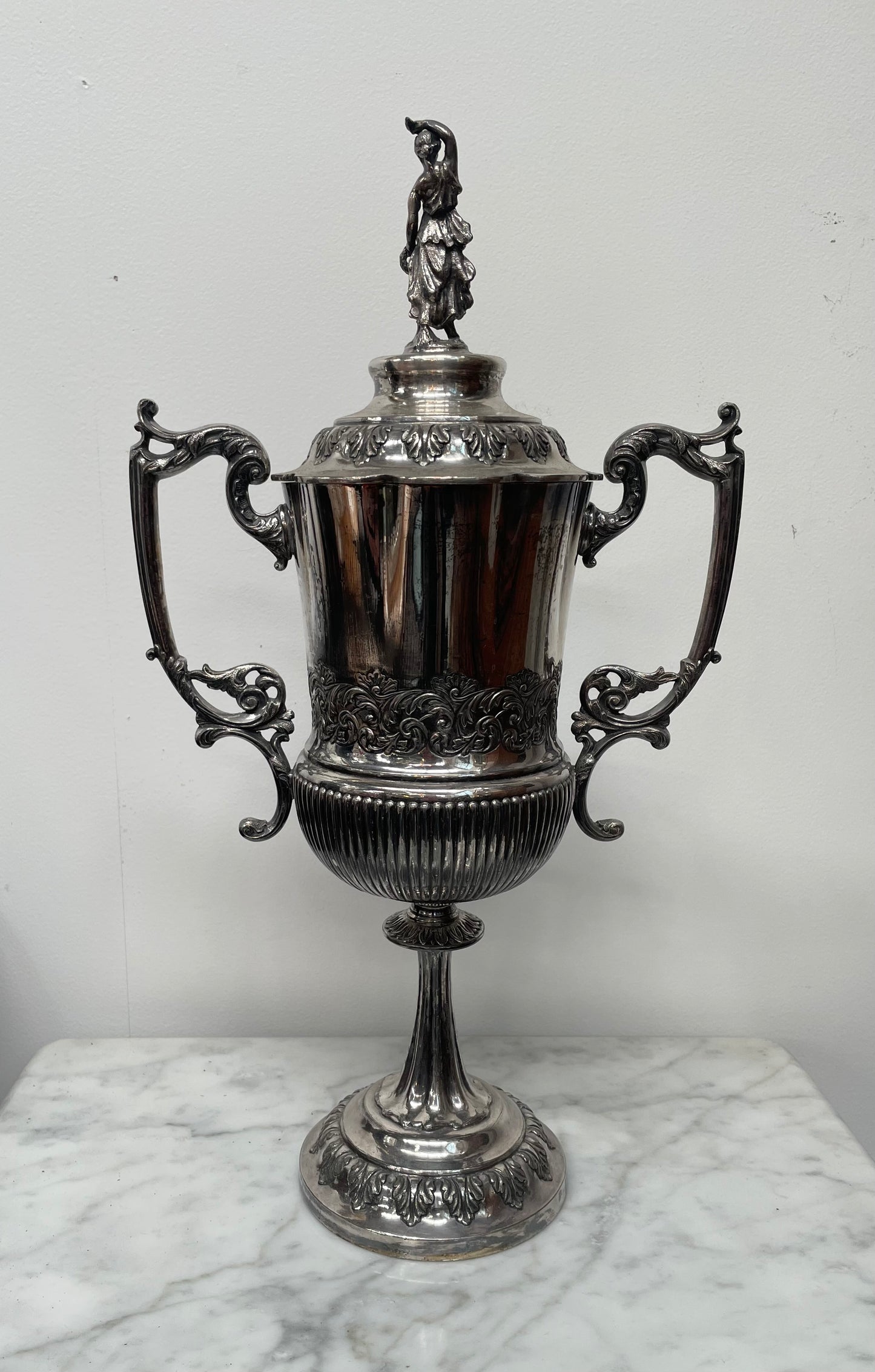 Edwardian Philip Ashberry &S ons Vase/Trophy