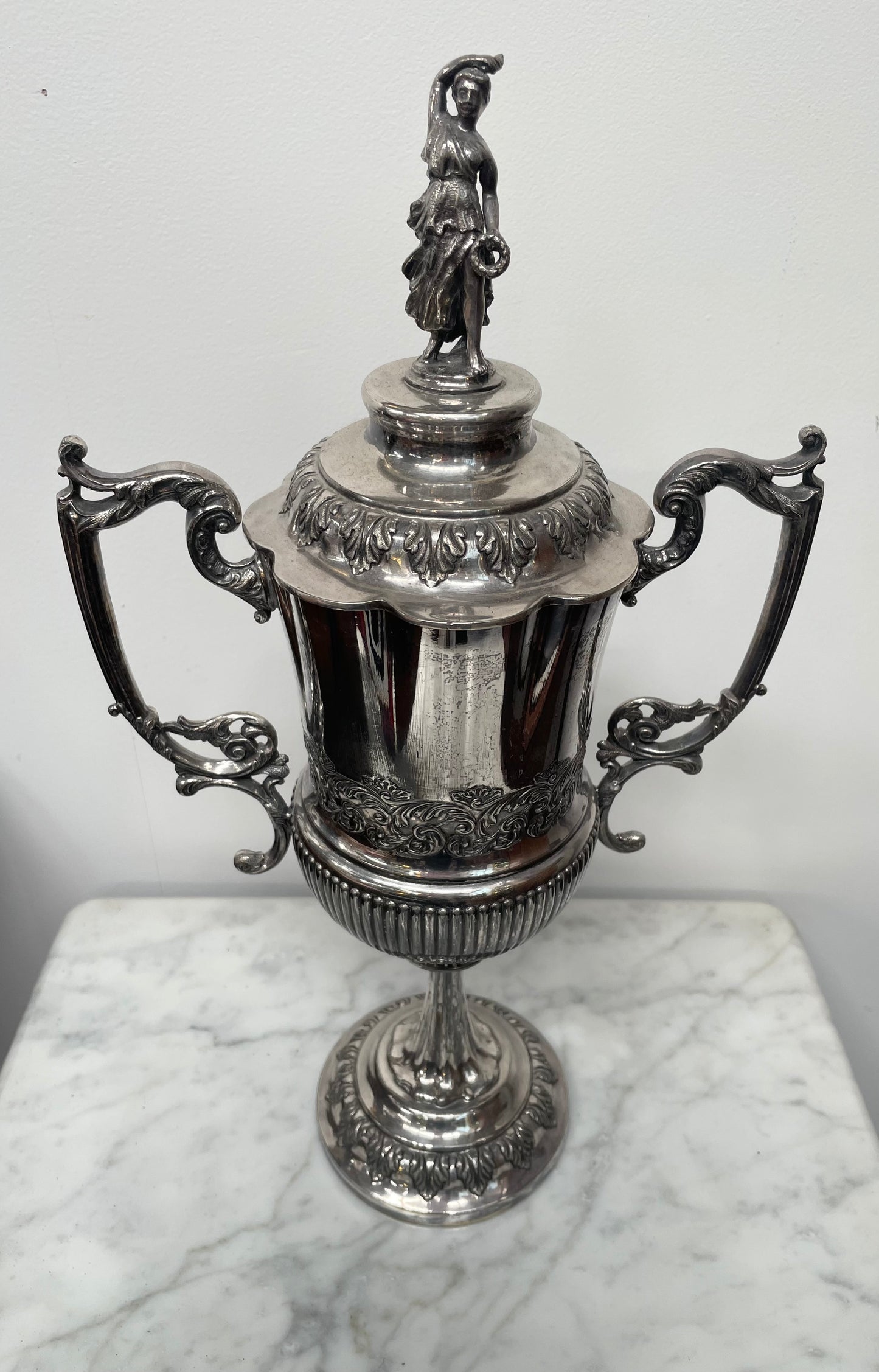 Edwardian Philip Ashberry &S ons Vase/Trophy