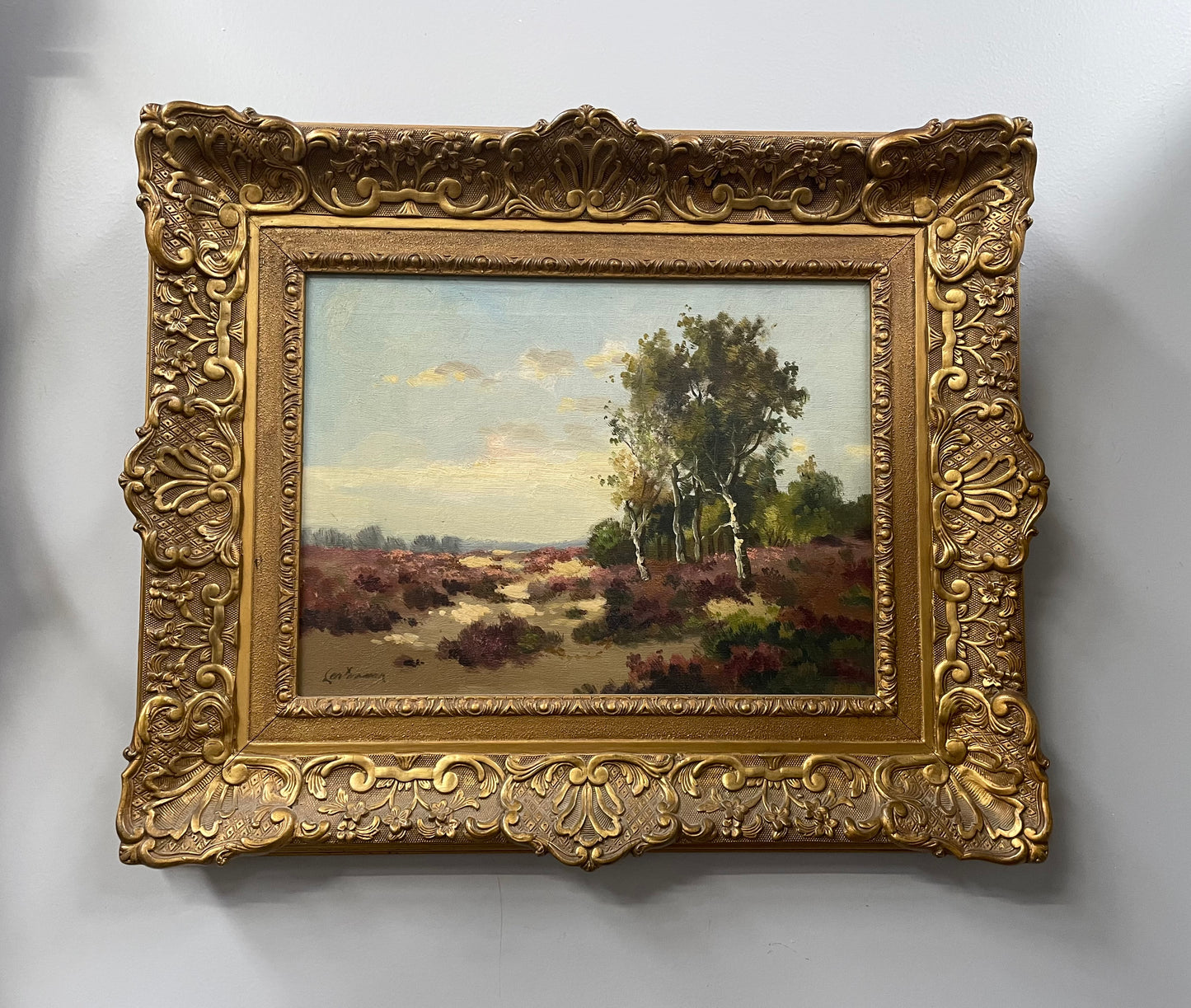 Stunning French oil Painting
