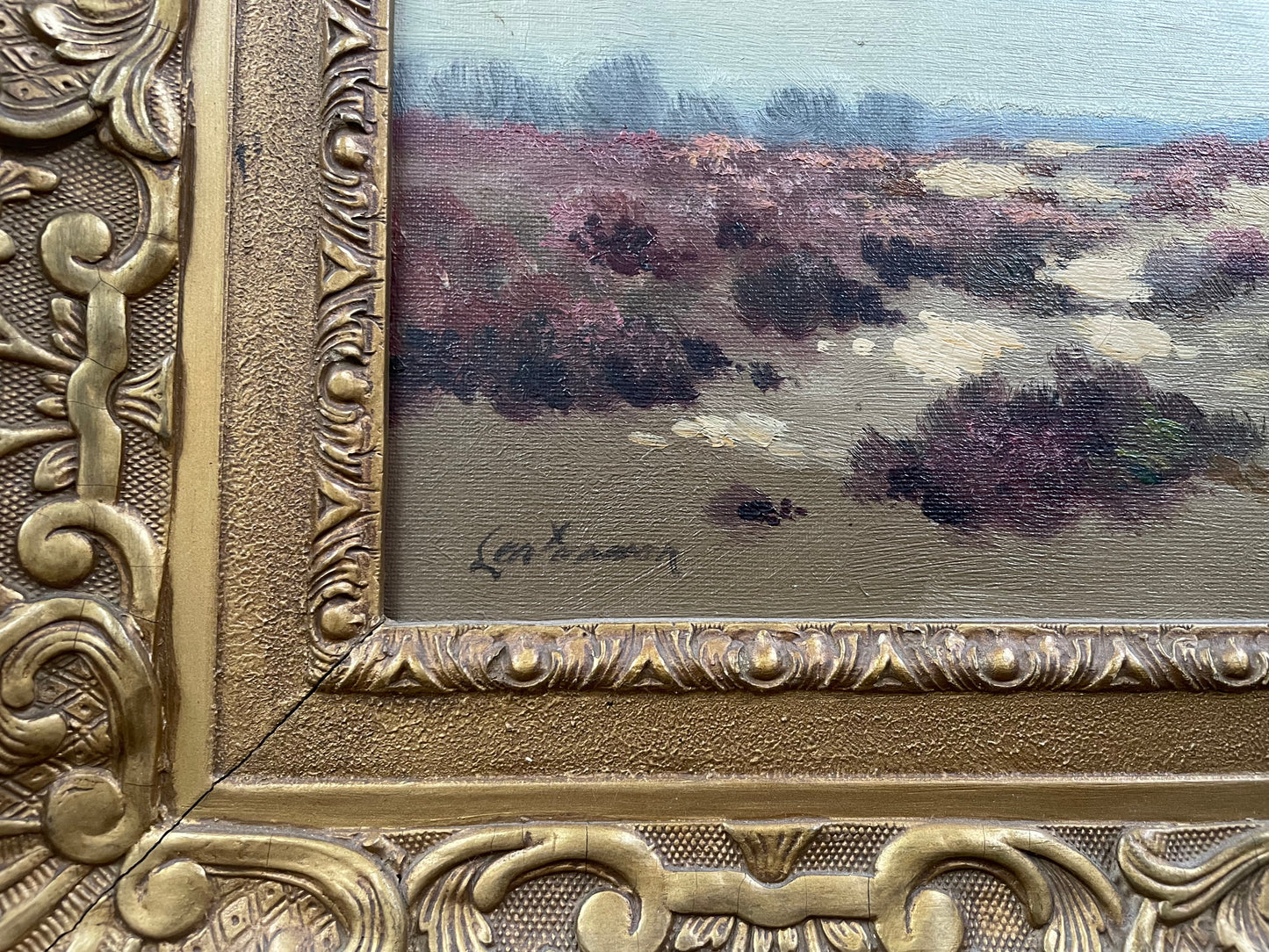 Stunning French oil Painting