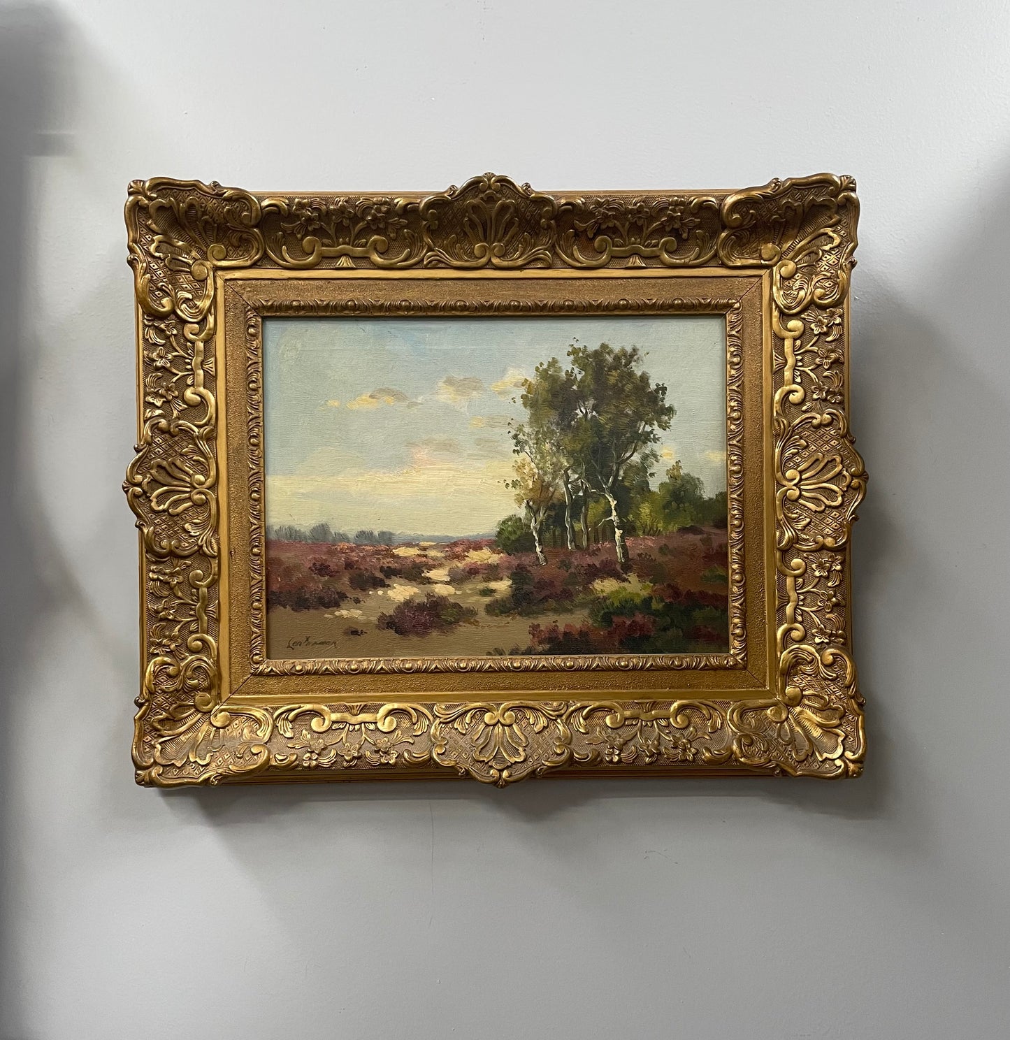 Stunning French oil Painting