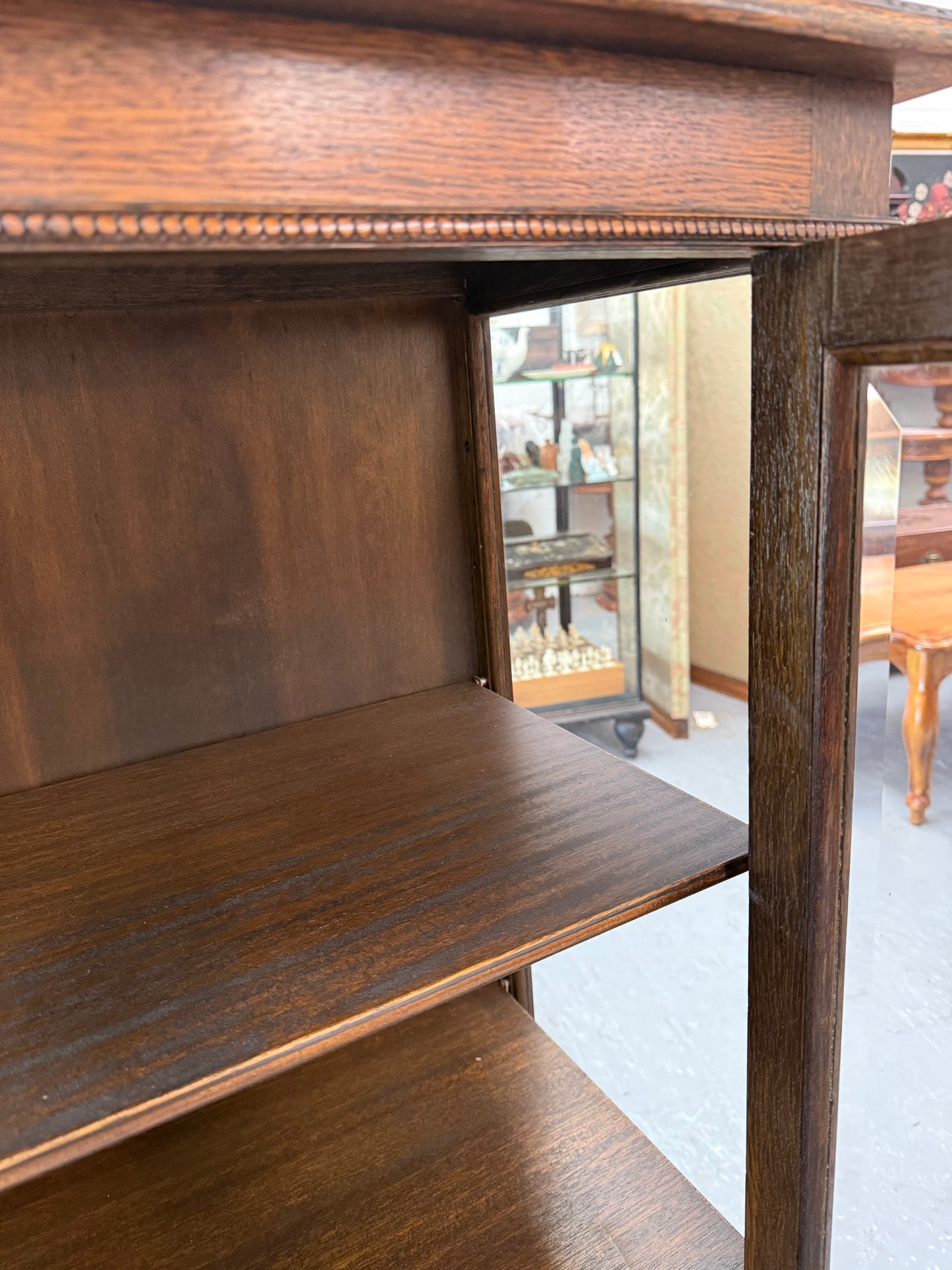 Petite Tudor Style Display Cabinet