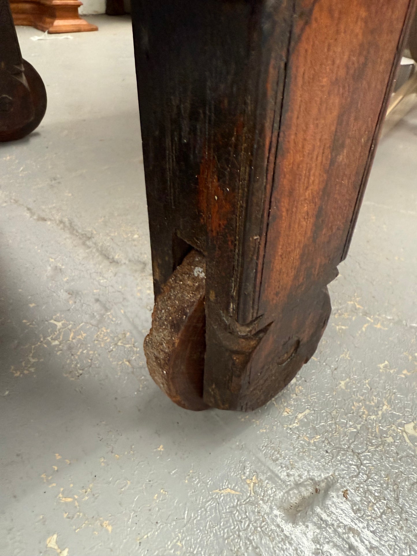Early 19th Century Iron Bound Teak Merchant Chest