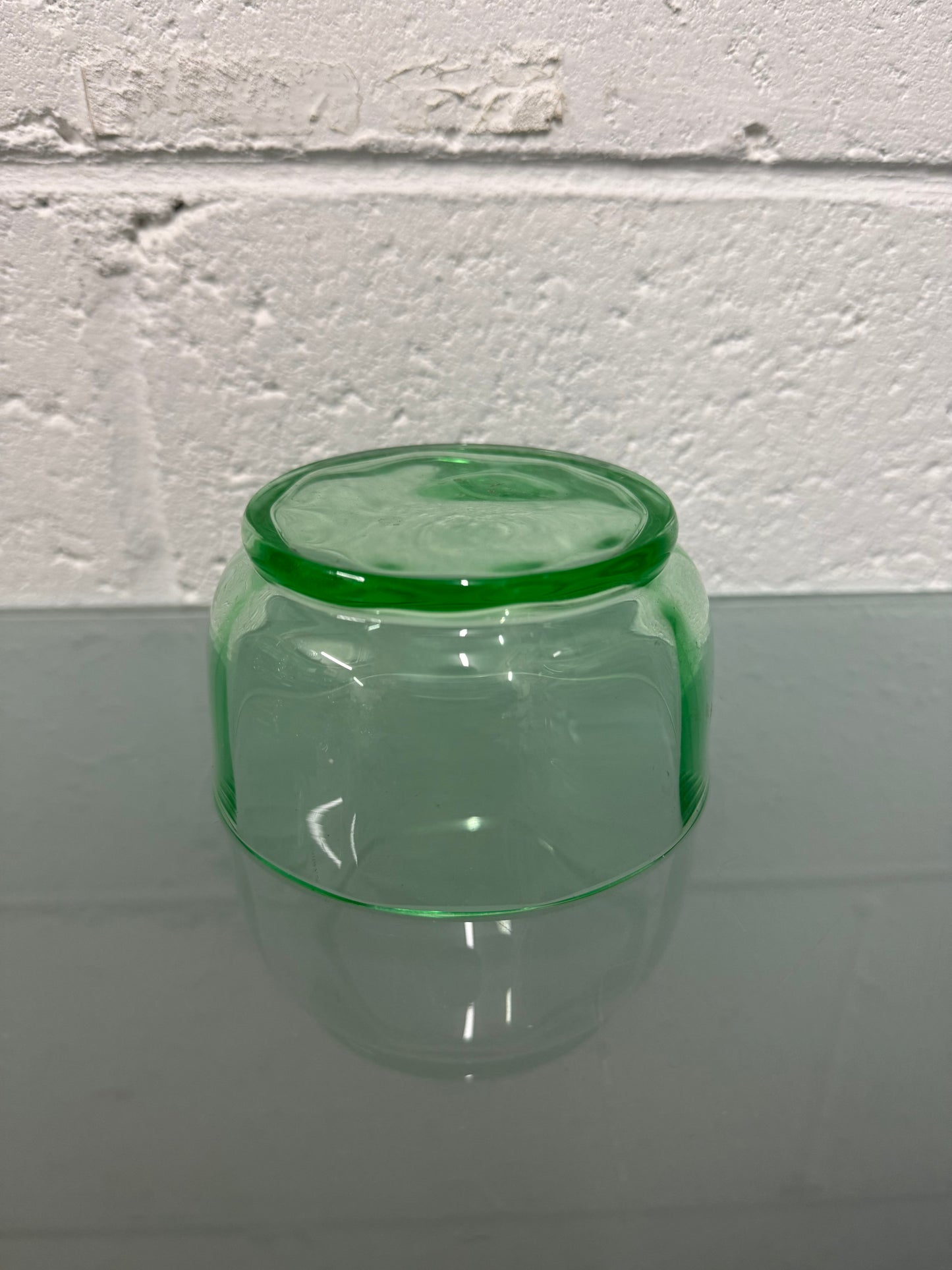 Vintage Uranium Glass Bowl