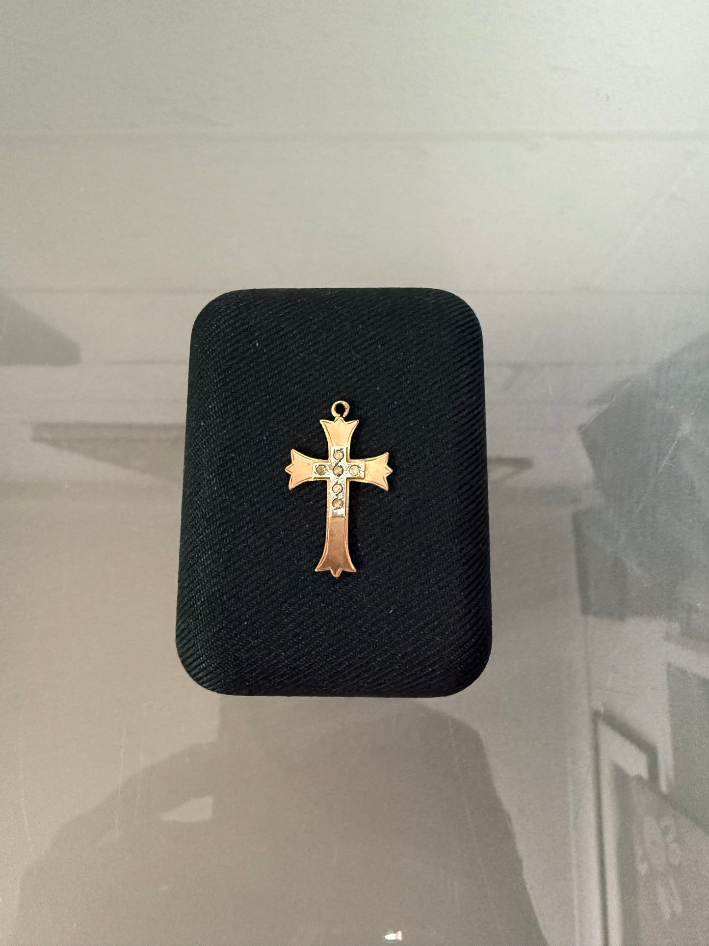 Vintage 14ct Gold Lined Cross