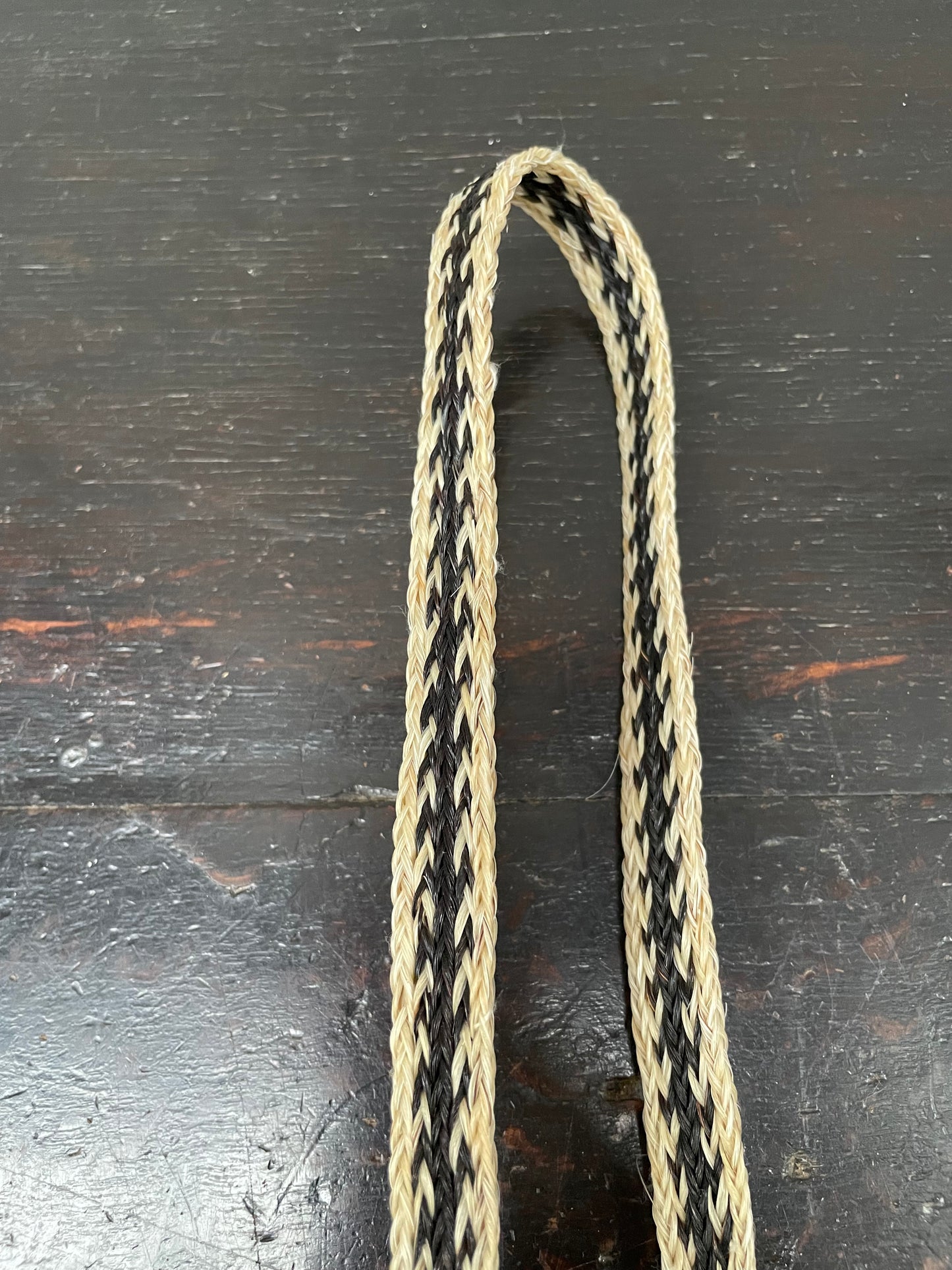Double Tassel Horse Hair Rodeo Stampede Strings for Cowboy Hat