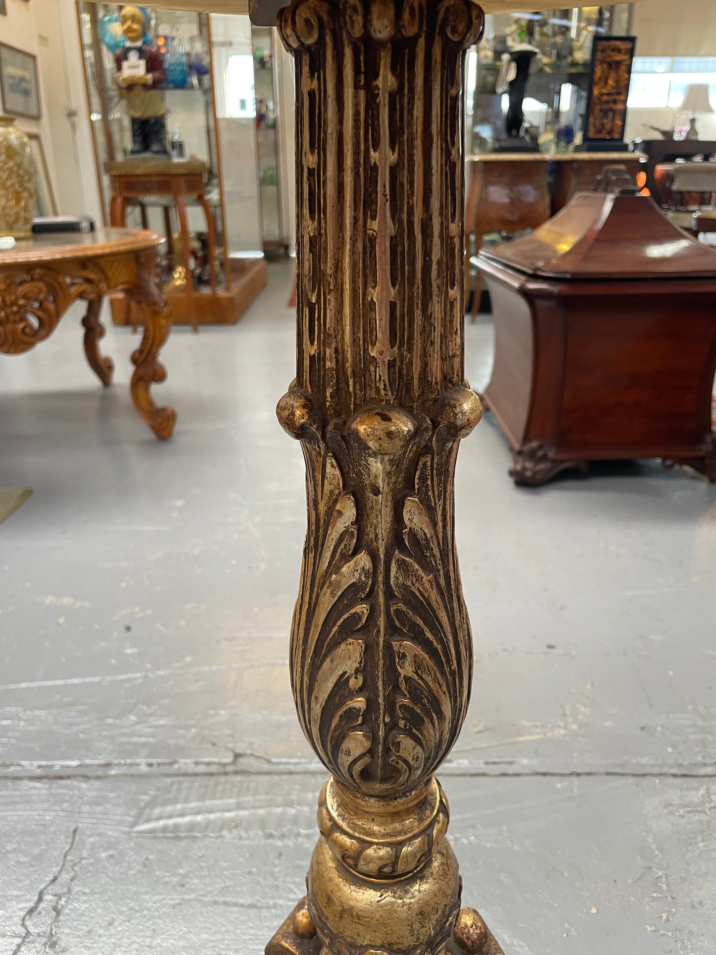 Antique Renaissance Style Alabaster Marble Centre Table
