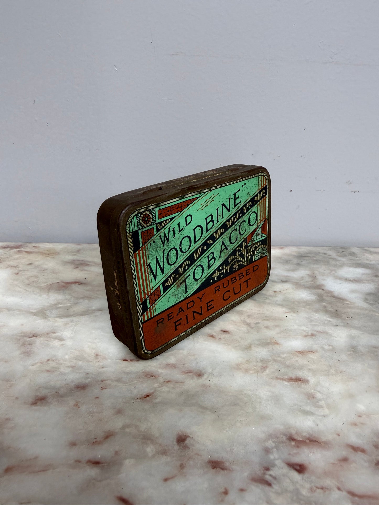 Vintage 'Wild Woodbine' Tobacco Tin
