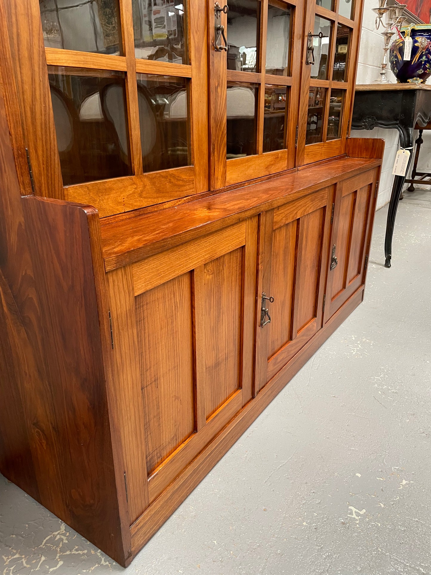 Australian Blackwood Arts & Crafts Dwarf Bookcase