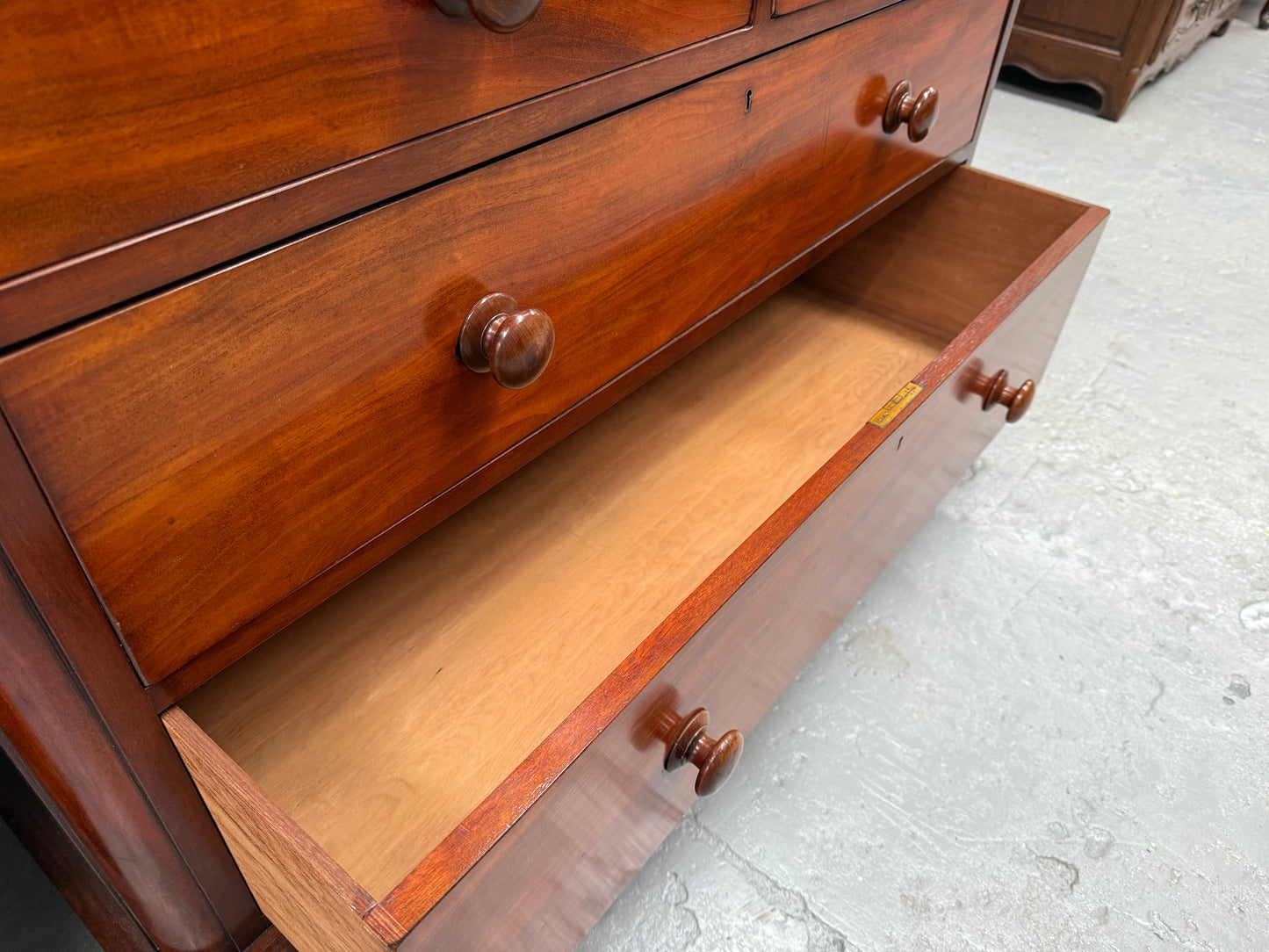 Lovely Four Drawer Mahogany Chest of Drawers