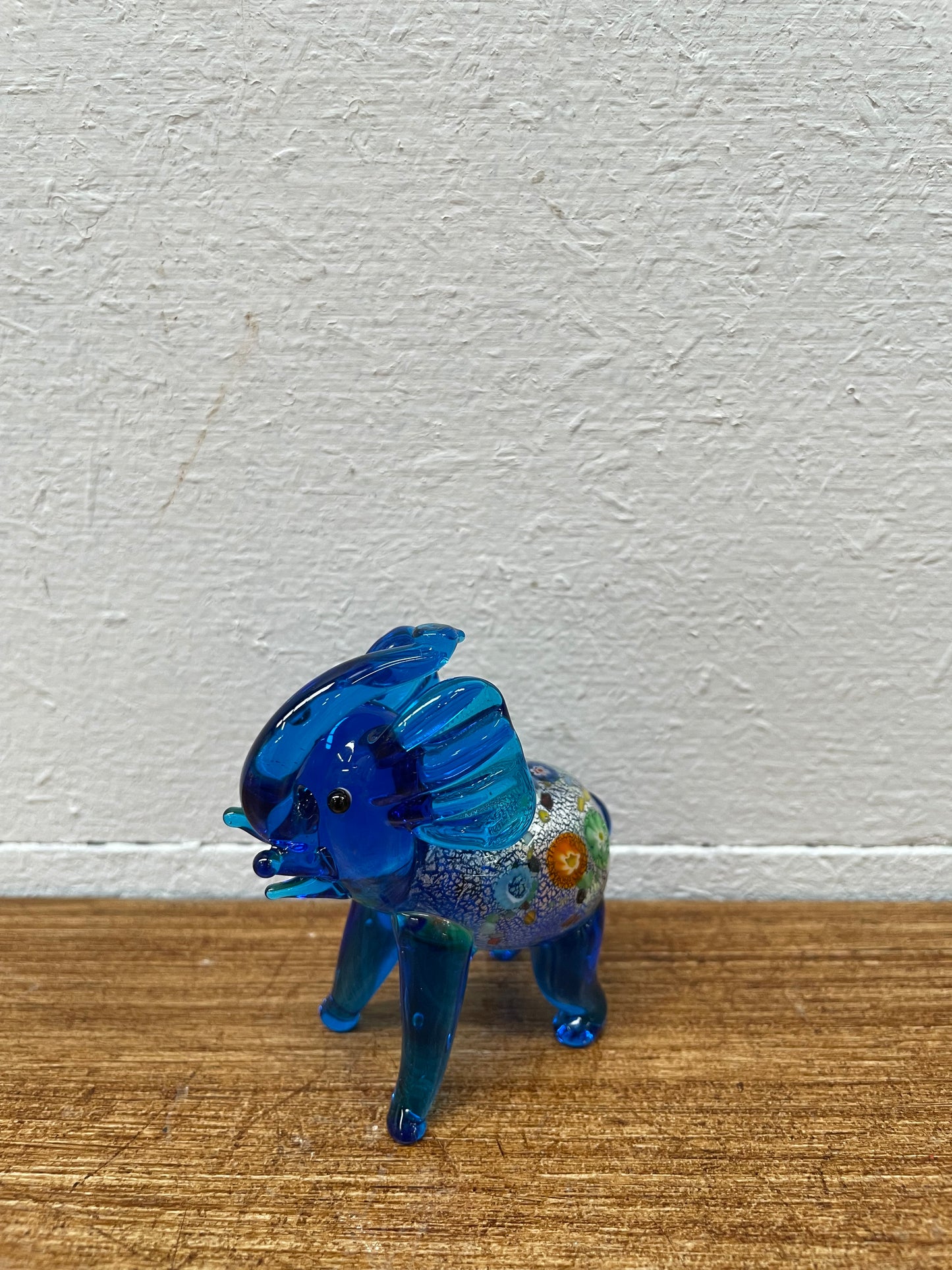 Vintage Murano Glass Elephant Figure