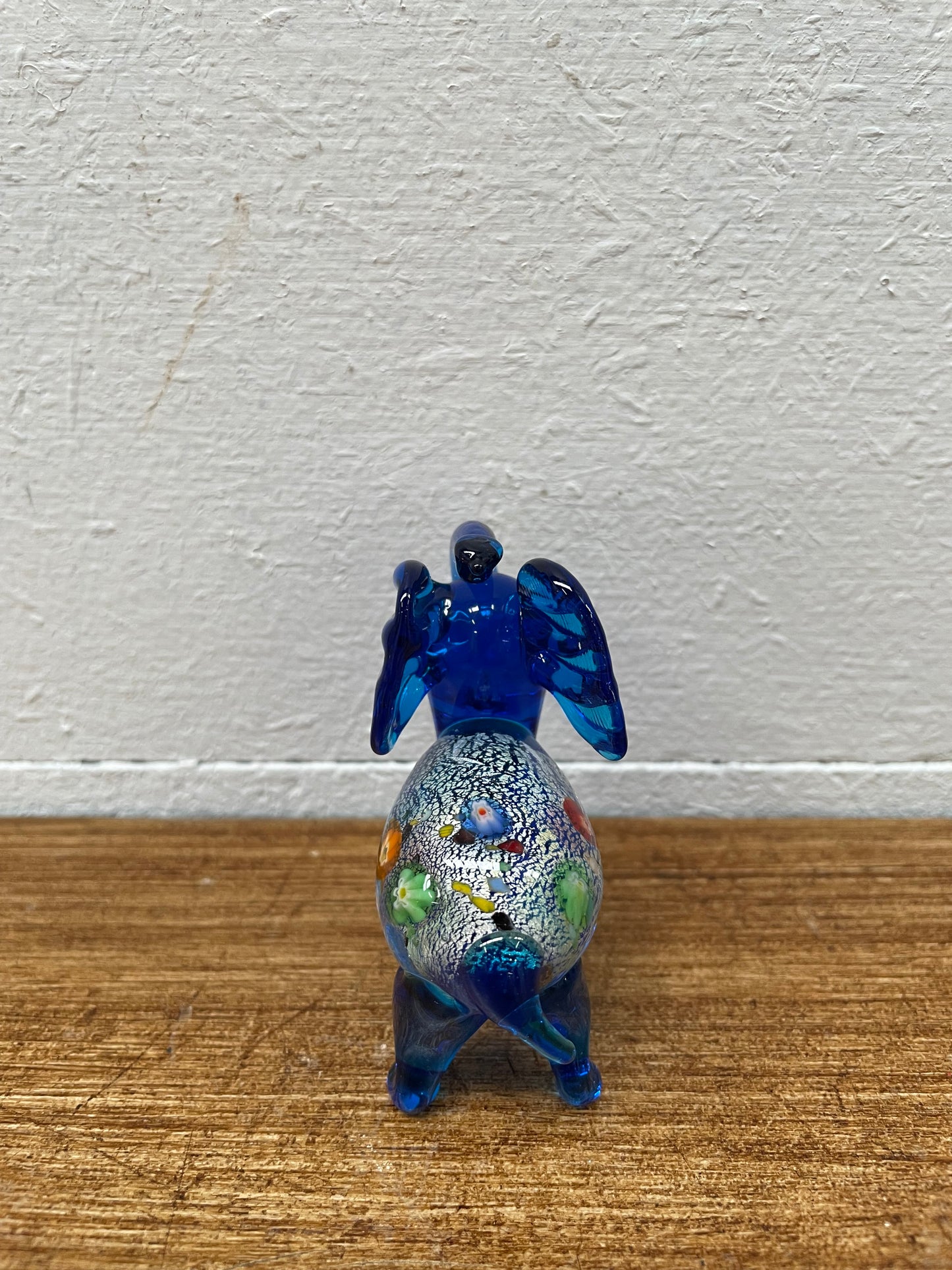 Vintage Murano Glass Elephant Figure