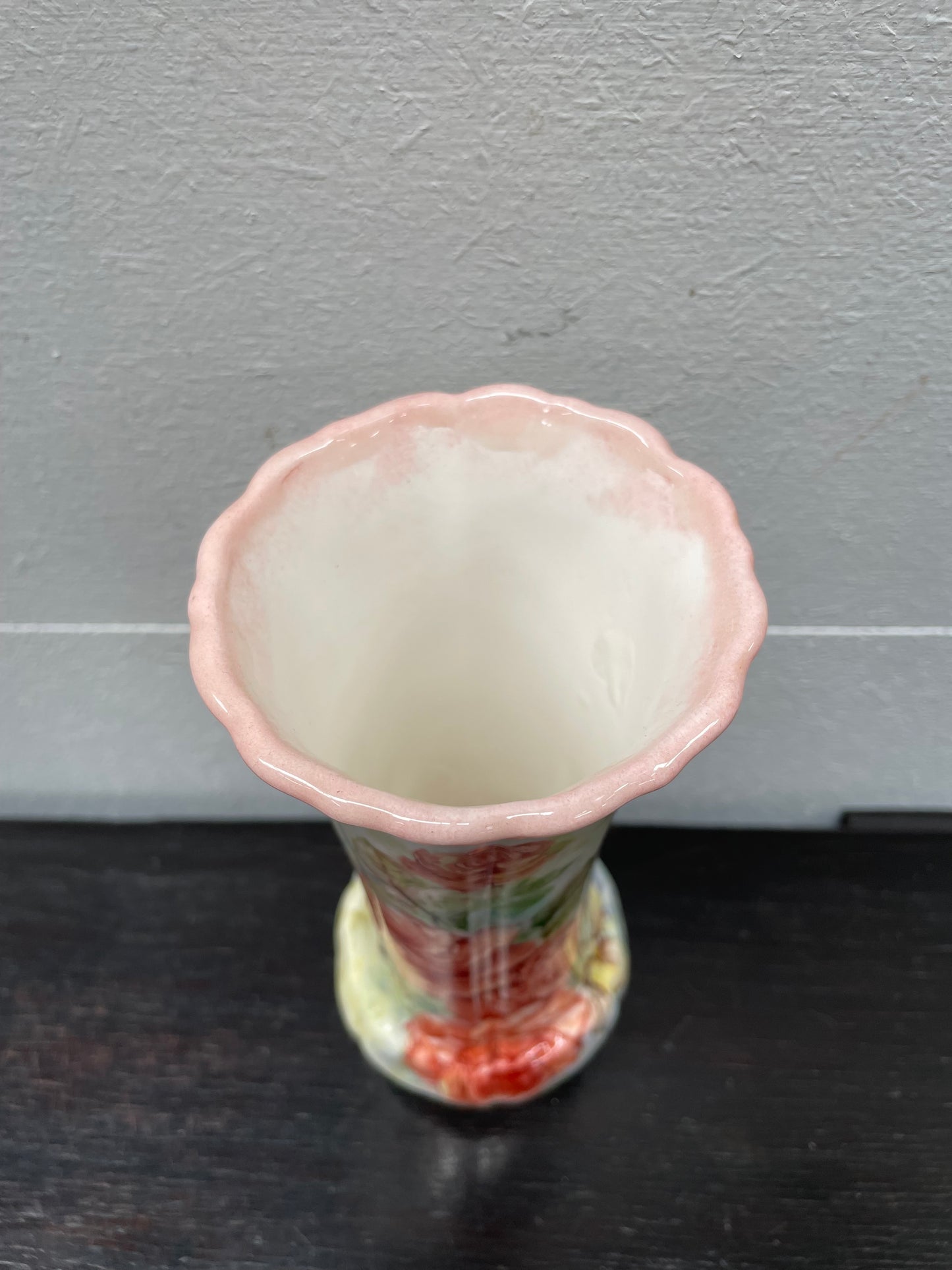 Vintage D.Wise Floral Vase
