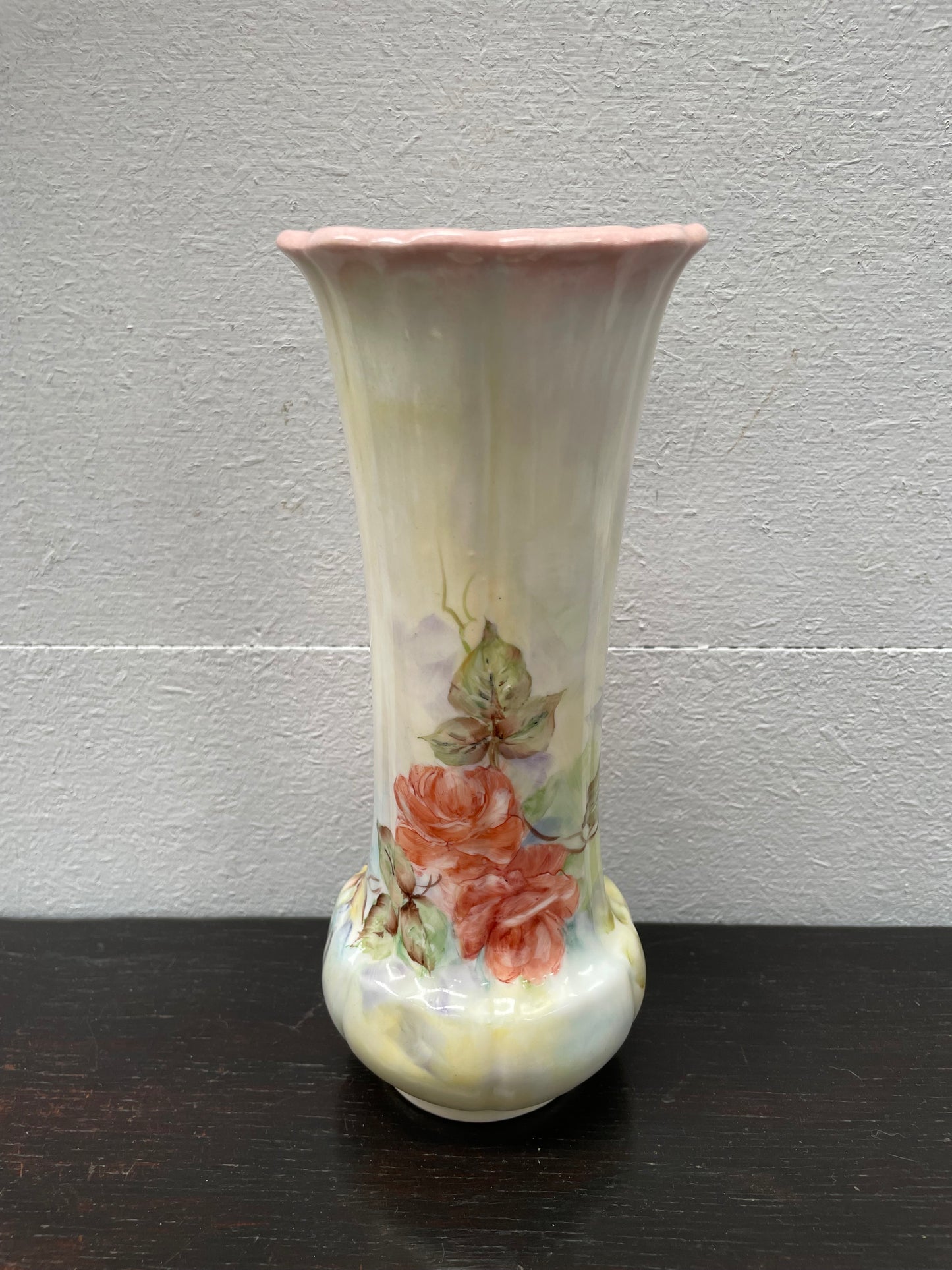 Vintage D.Wise Floral Vase