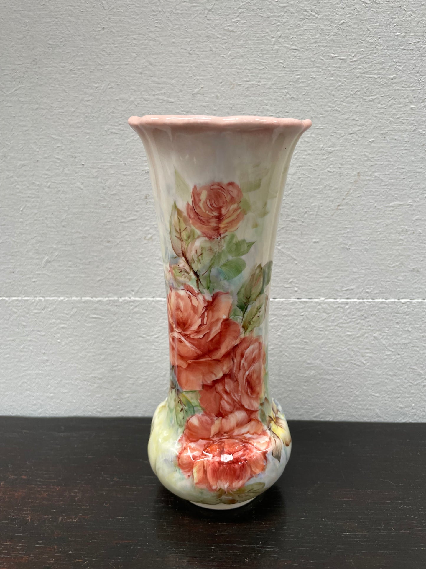 Vintage D.Wise Floral Vase