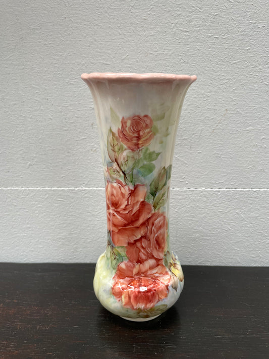 Vintage D.Wise Floral Vase