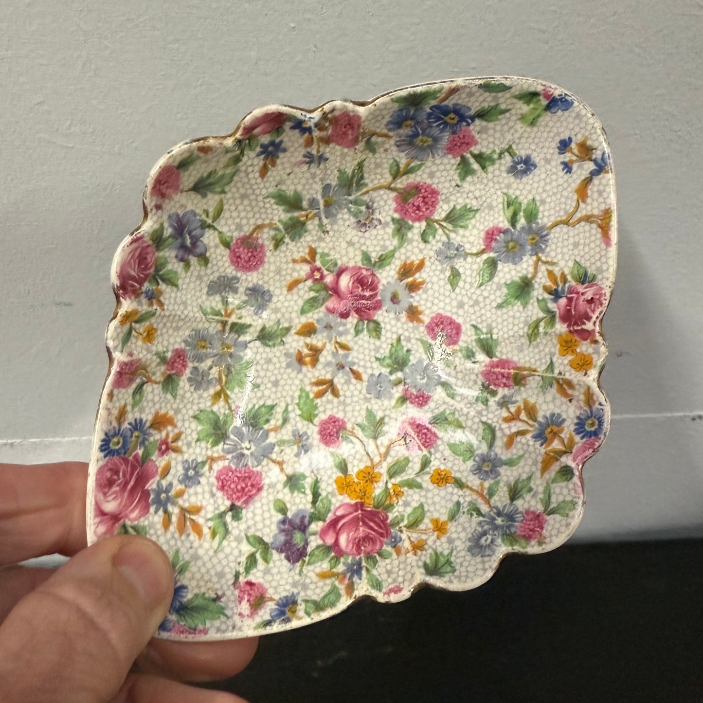 Royal Winton Old Cottage Chintz Dish