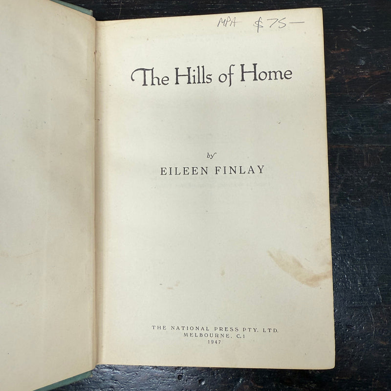'The Hills of Home' by Eileen Finlay 1947