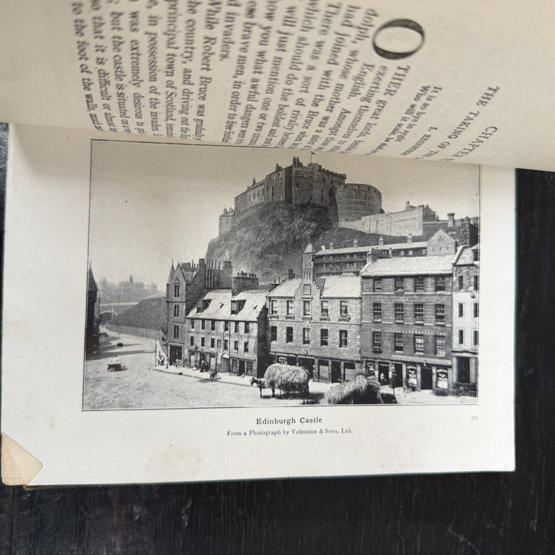 "Told Through the Ages" Stories From Scottish History Leather Bound Book