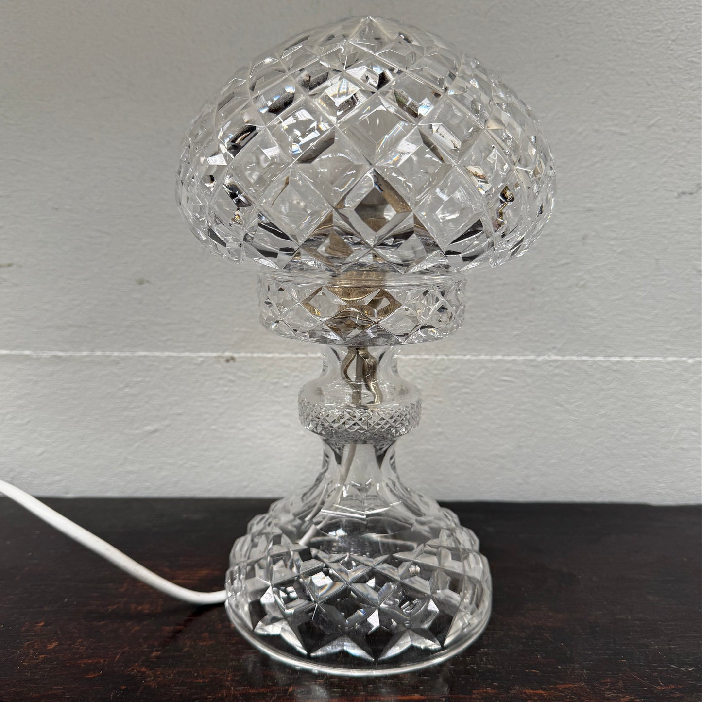 Vintage Crystal Lamp