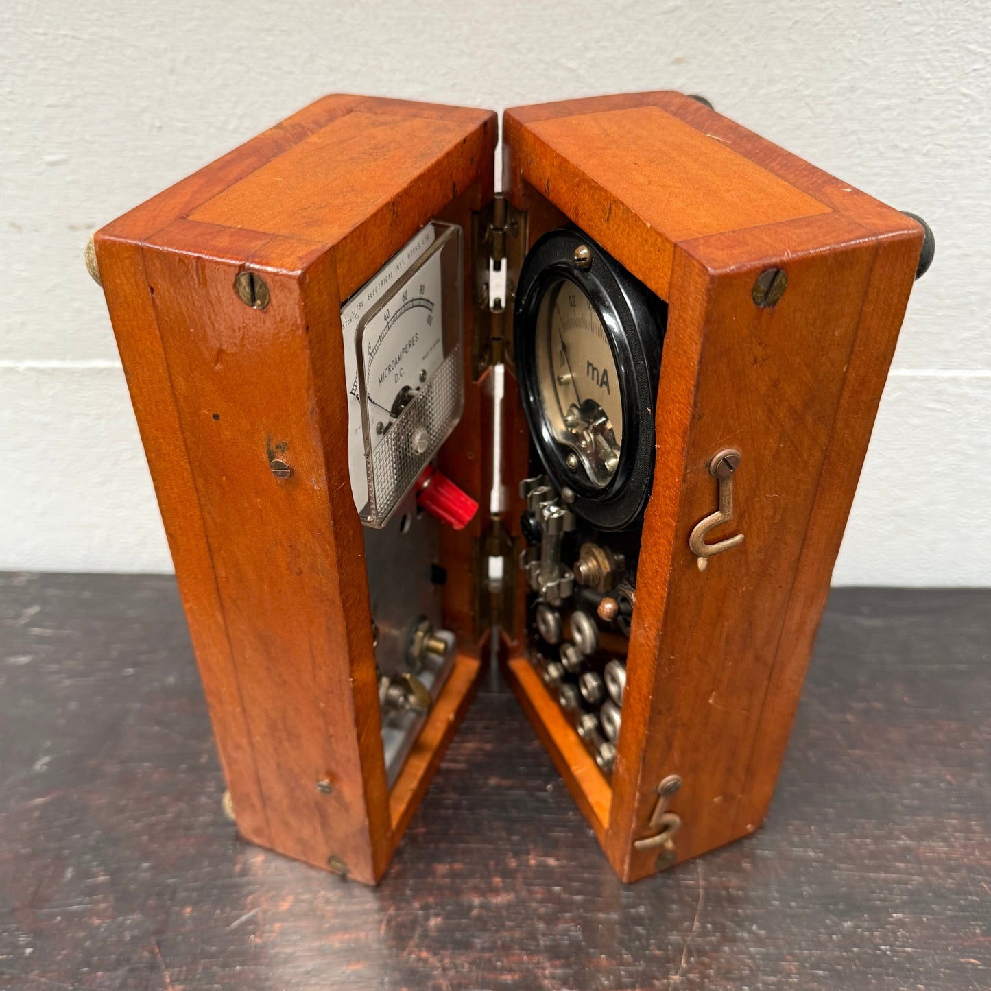 Vintage Dual Multi Purpose Electrical Testing Meter