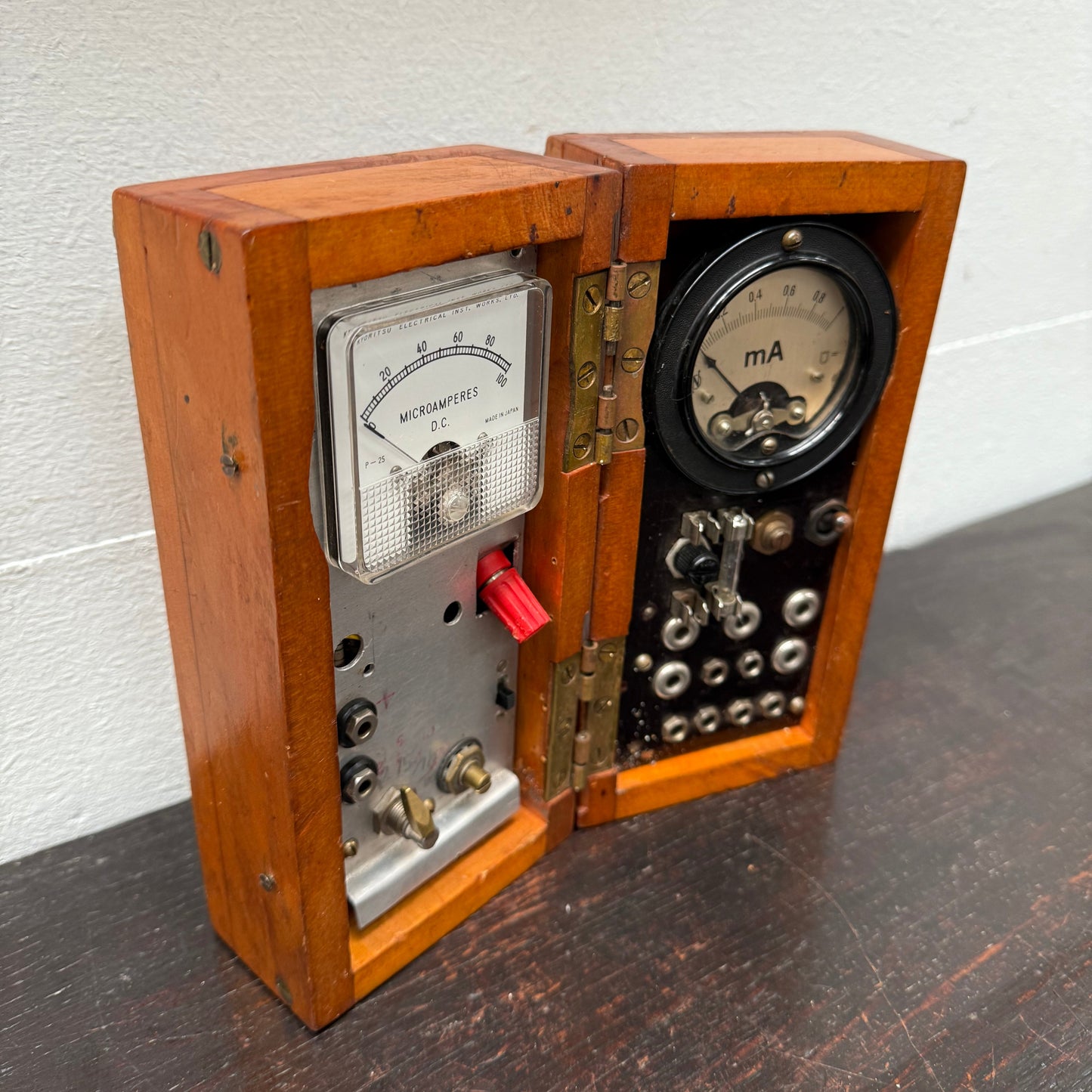 Vintage Dual Multi Purpose Electrical Testing Meter