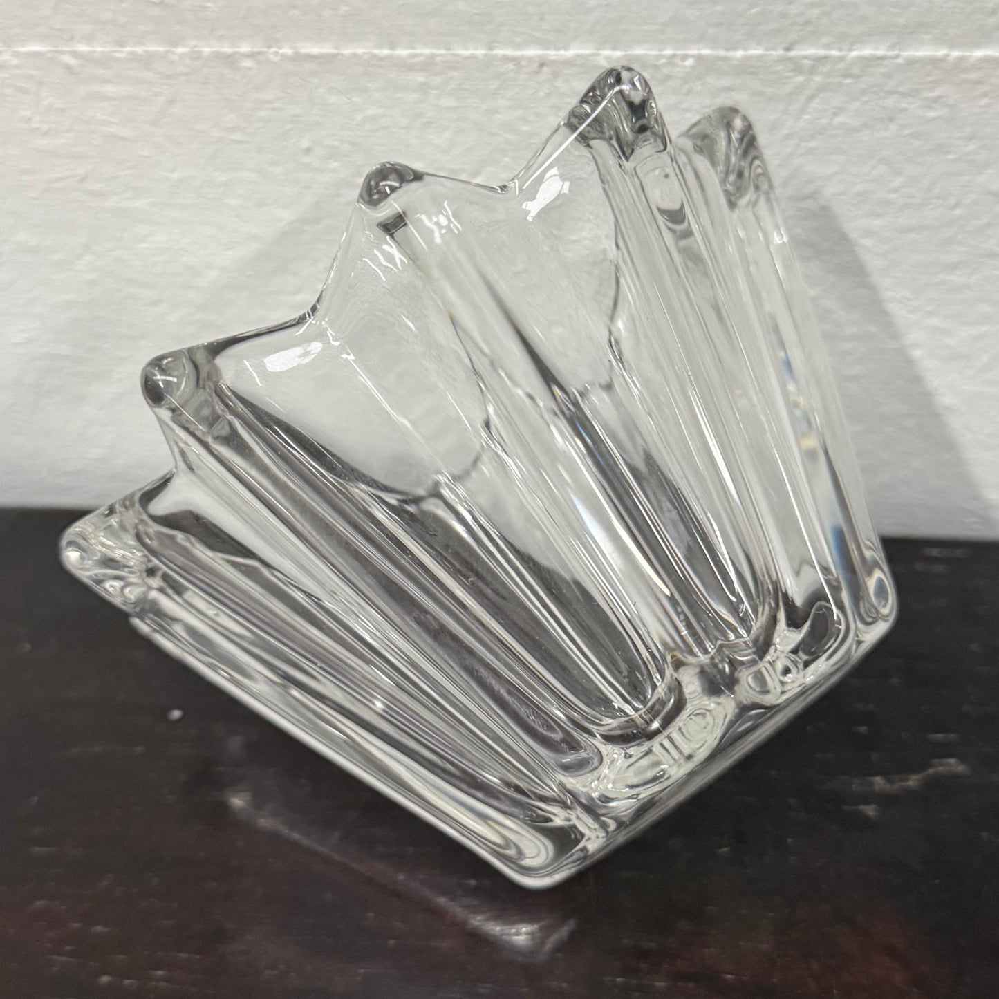 Vintage Glass Bowl Original Waltherglas