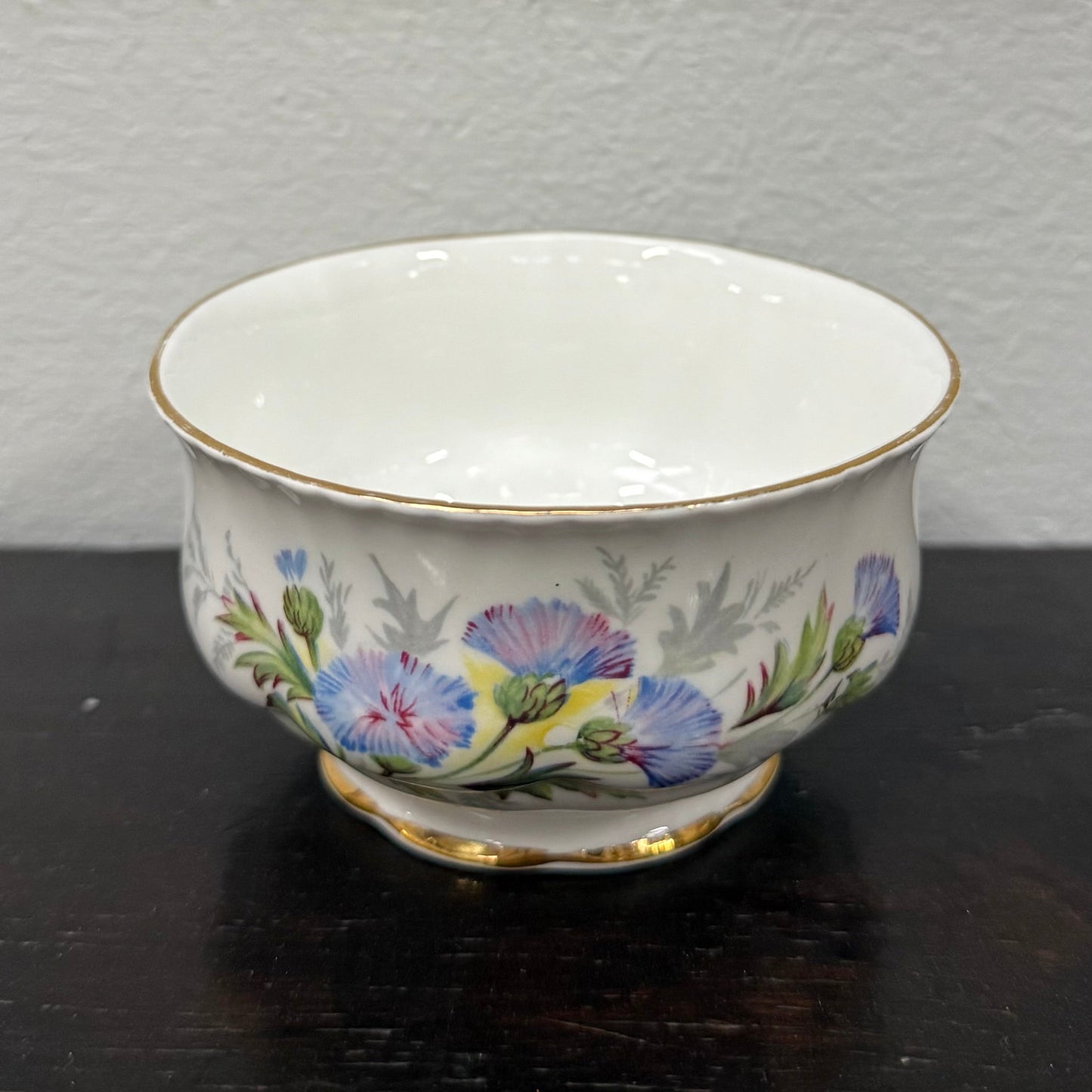 Vintage Paragon Thistles Bone China Bowl
