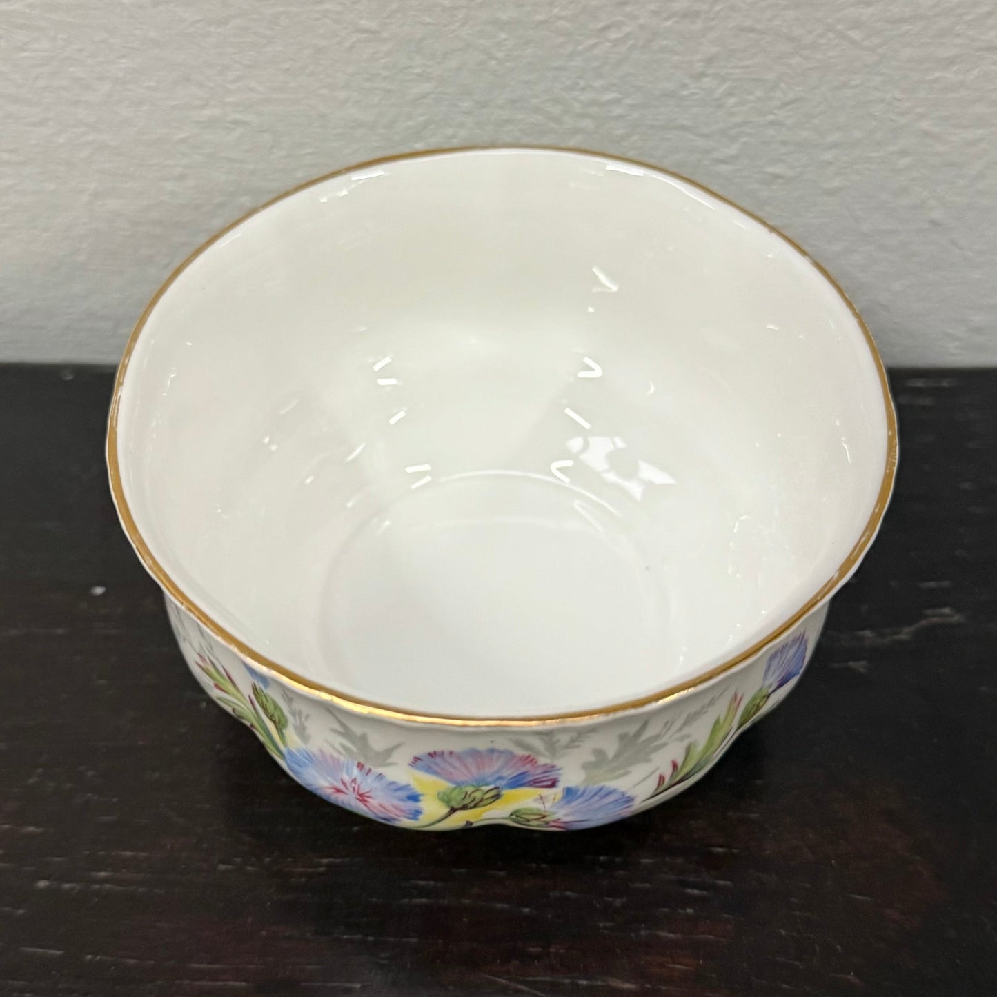Vintage Paragon Thistles Bone China Bowl