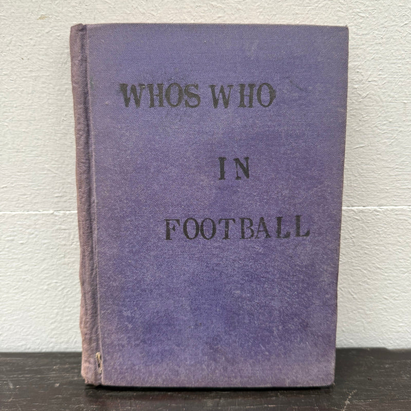 Whos Who in Football Supplement to "The Marvel" Newspaper 1921