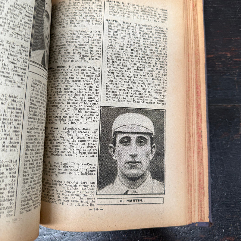 Whos Who in Football Supplement to "The Marvel" Newspaper 1921